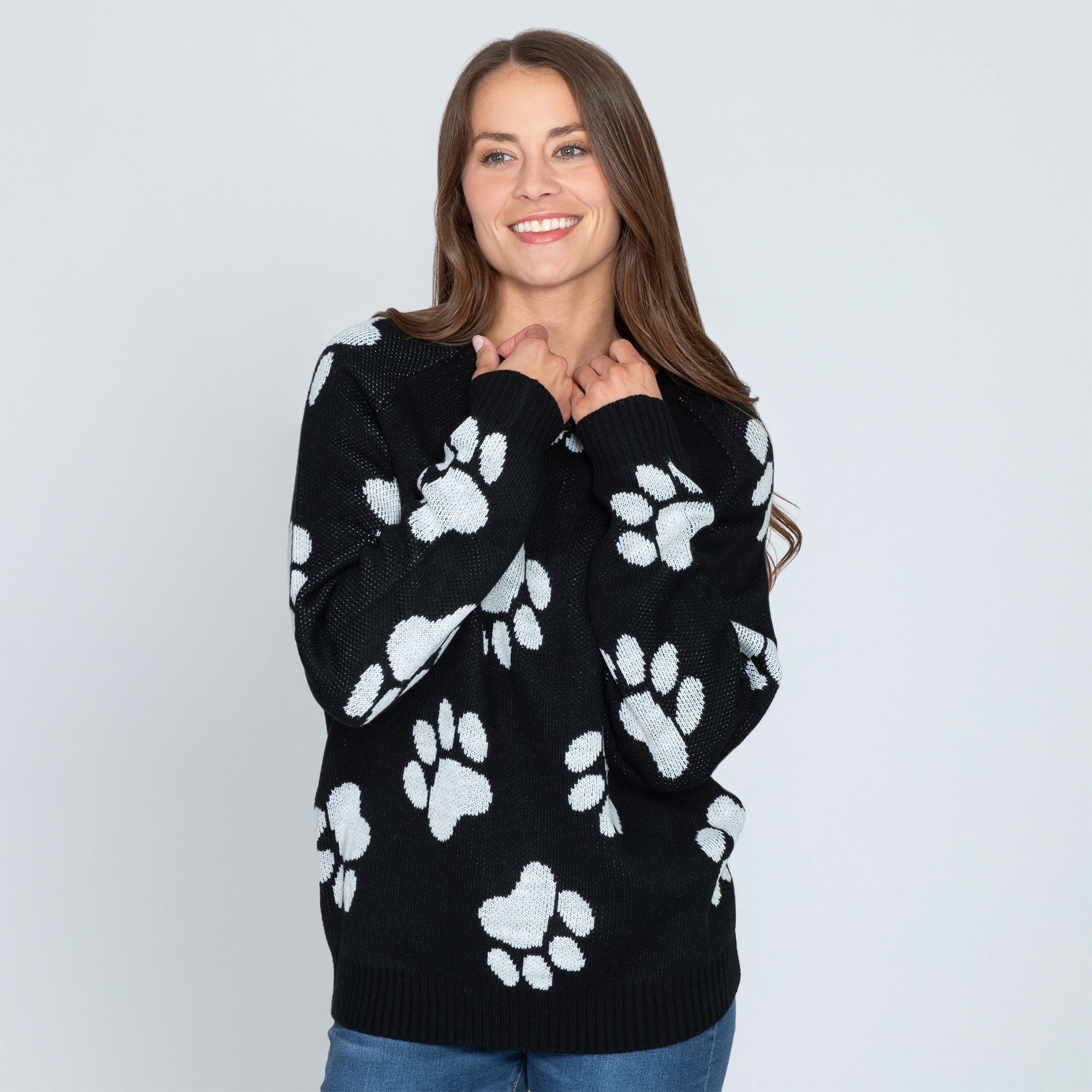 Premium Cozy Paws Knit Sweater - Ultimate Comfort for Animal Lovers