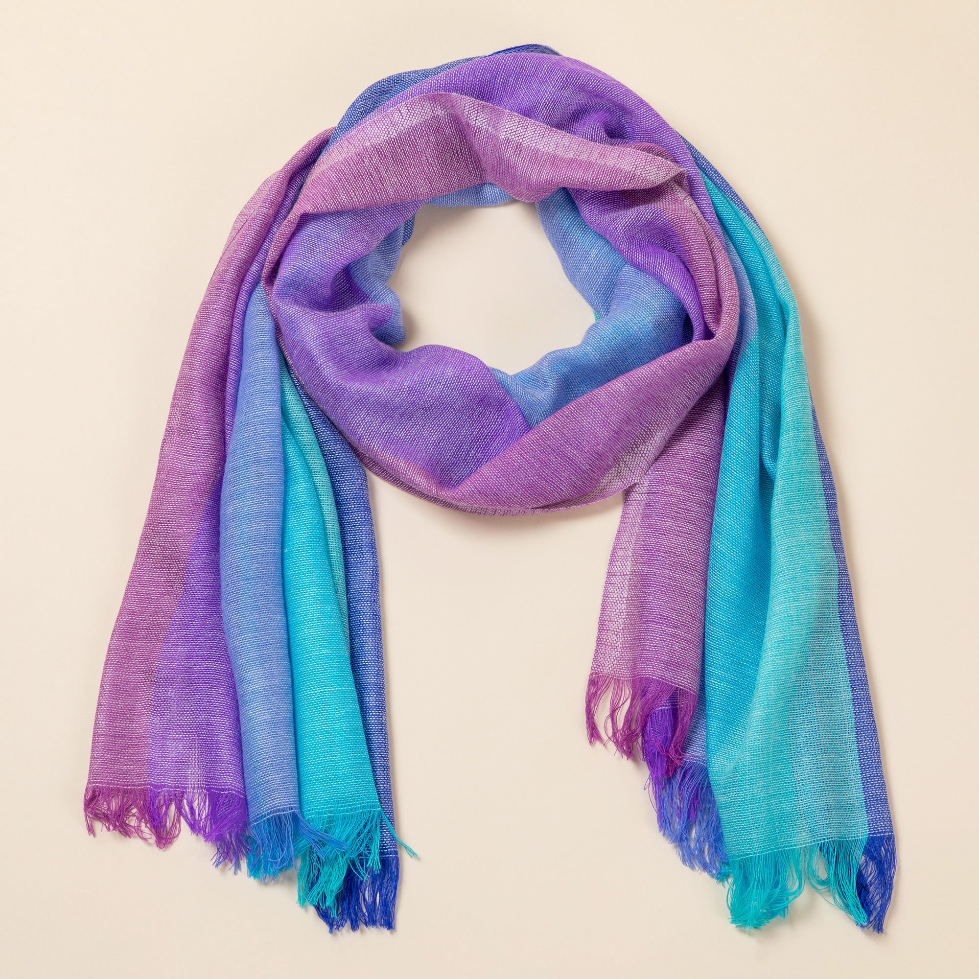 Premium Mystic Sky Scarf – Handcrafted Elegance