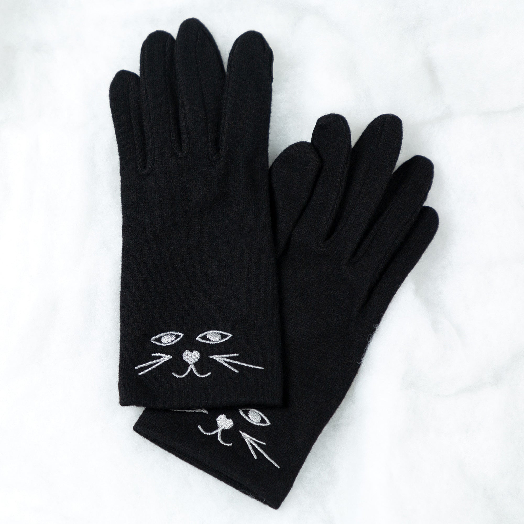 Premium Touch Screen Gloves with Embroidered Pet Faces