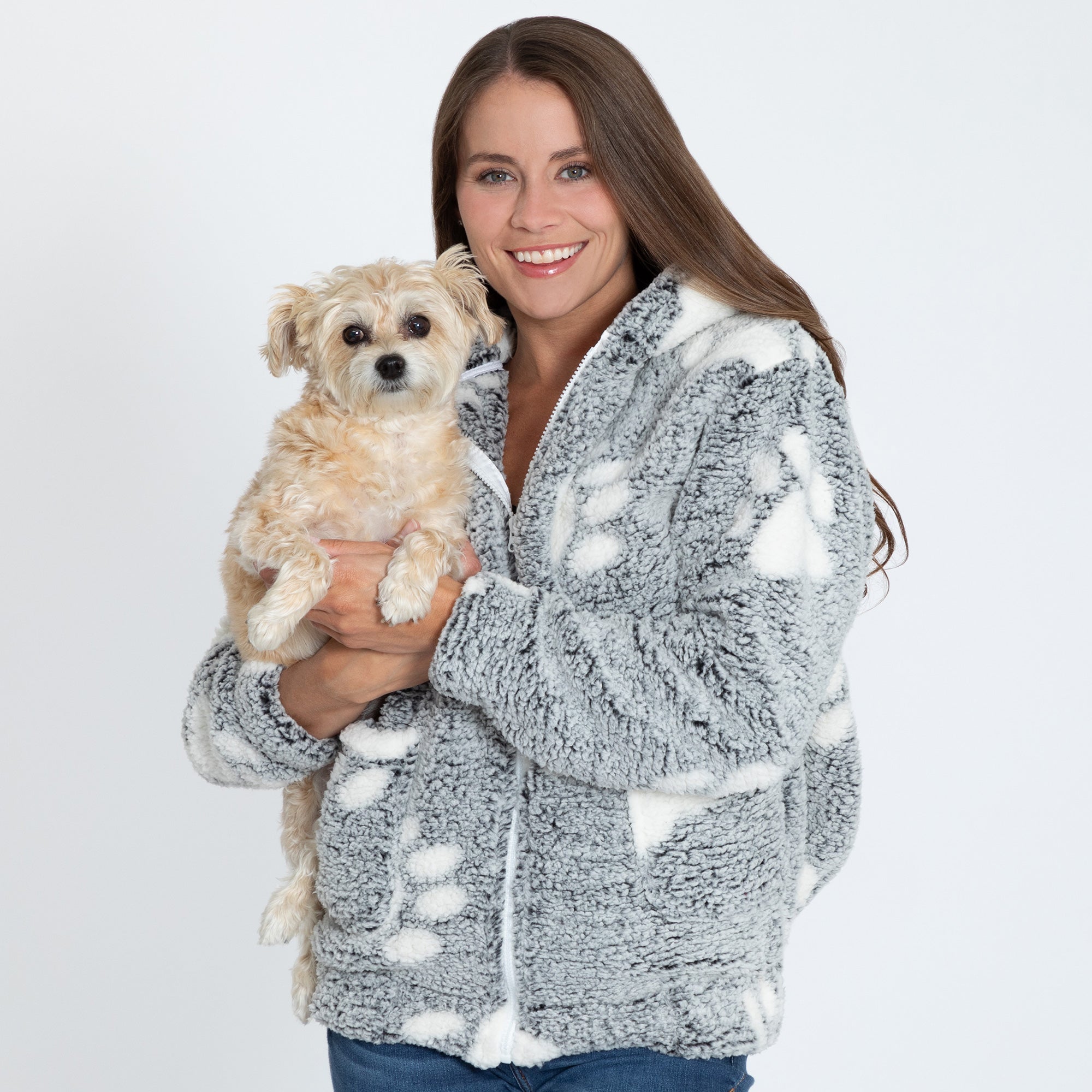 Premium CozyPaws Sherpa Fleece Hooded Jacket - Ultimate Warmth & Style