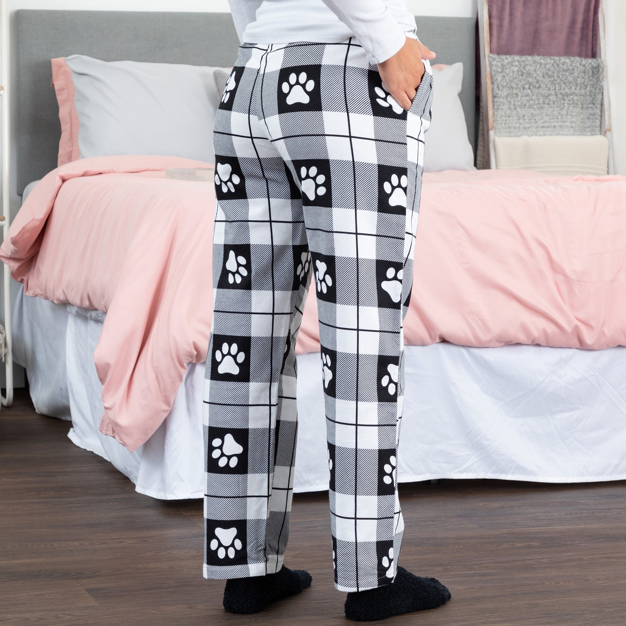 Premium Flannel Paw Lounge Pants - Ultimate Comfort