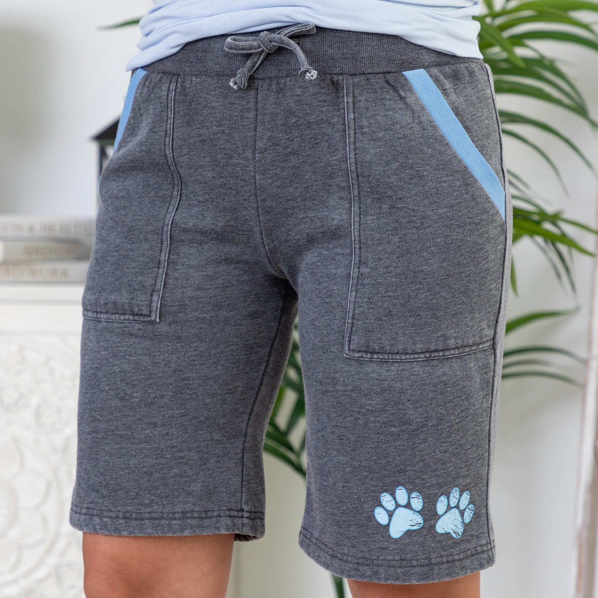 Premium Scribble Paws Burnout Board Shorts - Ultimate Comfort & Style