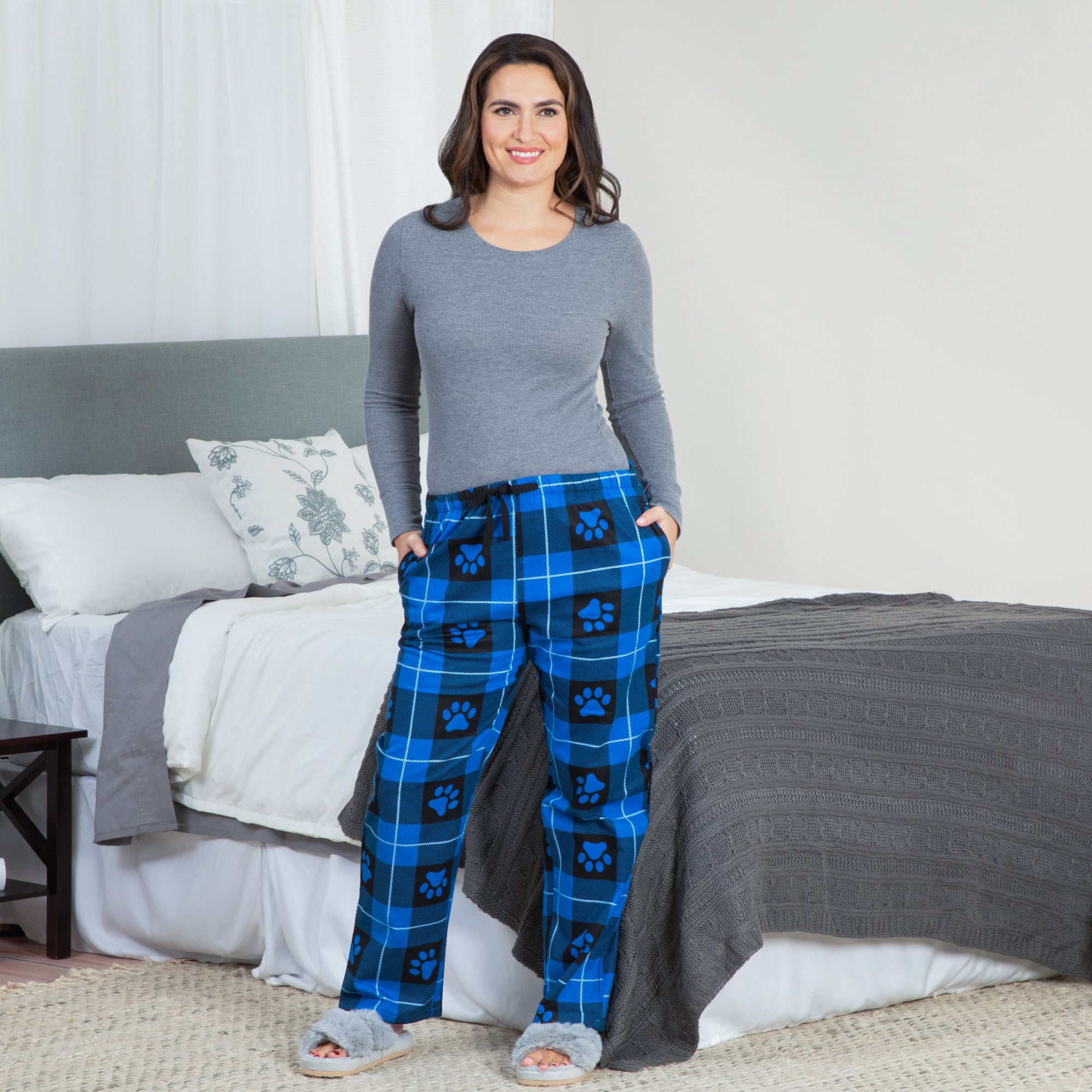 Premium Flannel Paw Lounge Pants - Ultimate Comfort