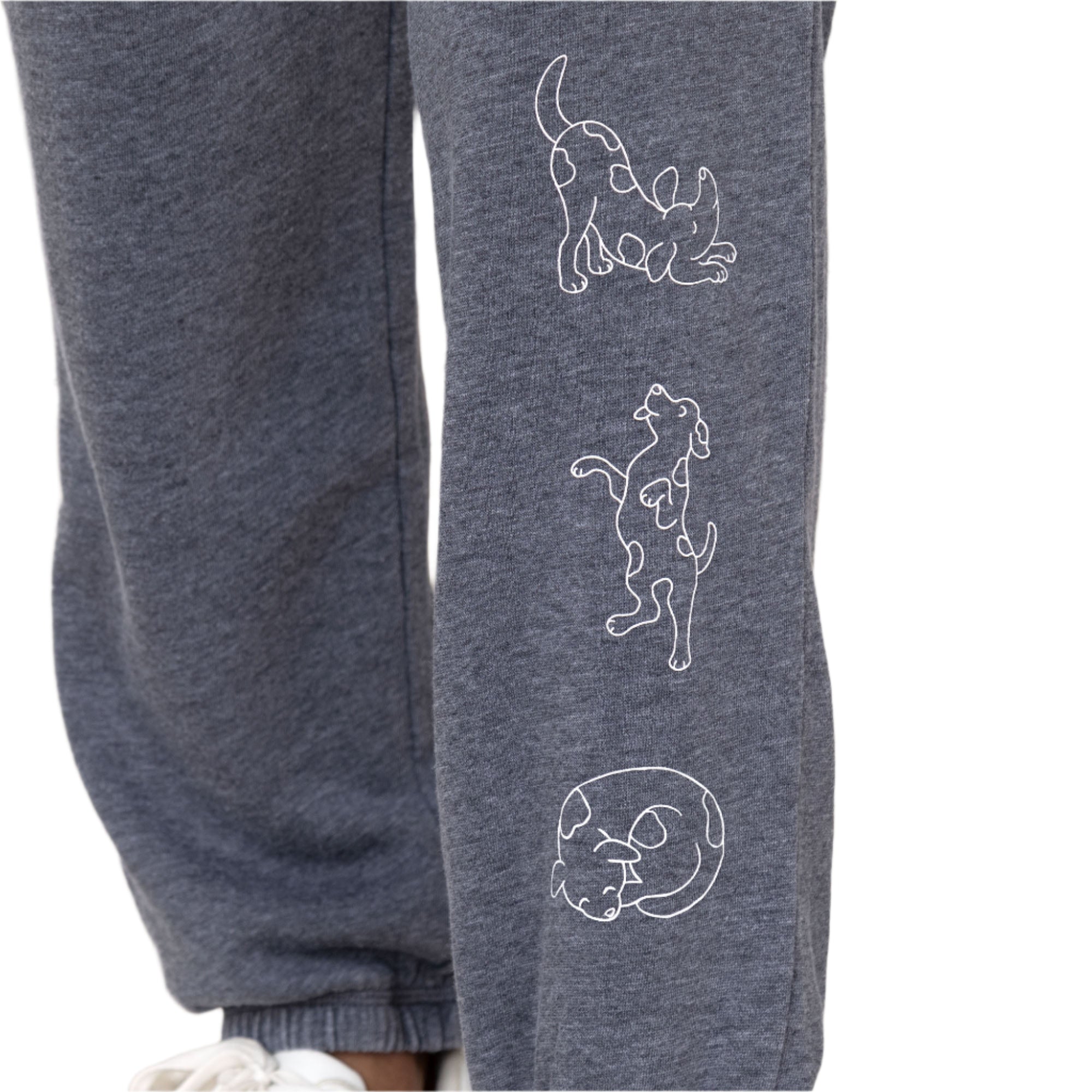 Premium Playful Pets Burnout Sweatpants - Ultimate Comfort for Pet Lovers