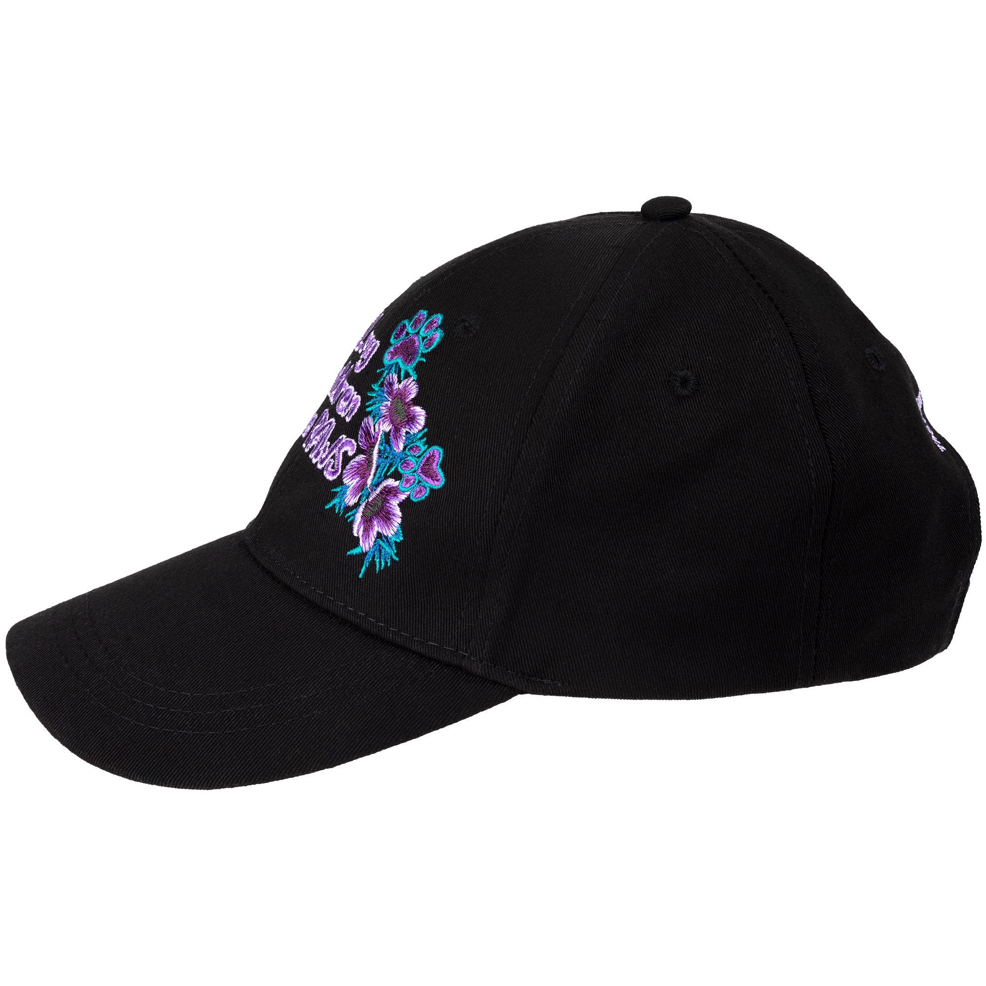 Premium Embroidered 'All My Children Have Paws' Baseball Cap