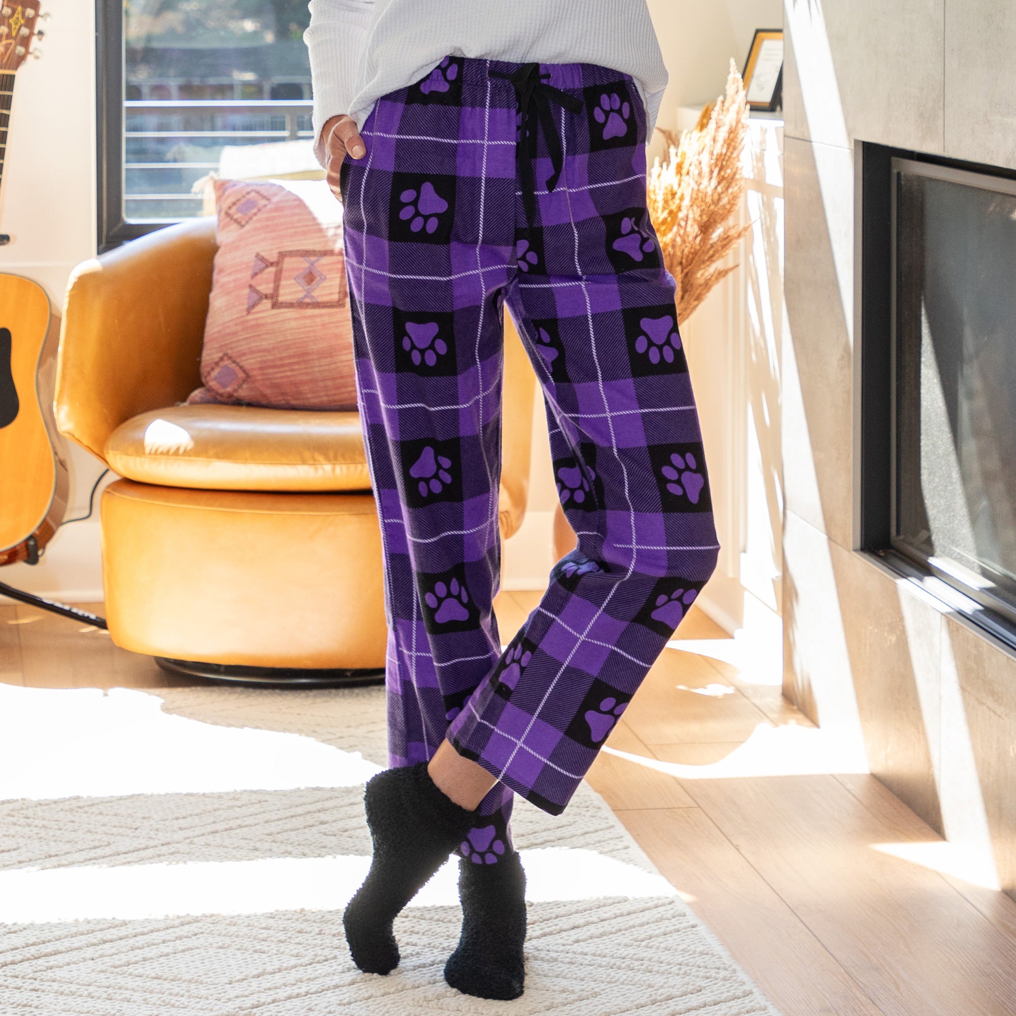 Premium Flannel Paw Lounge Pants - Ultimate Comfort