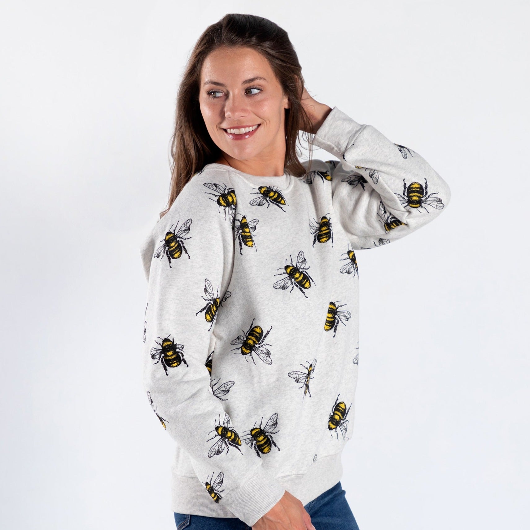 Premium Animal Whimsy Crew Neck Sweatshirt