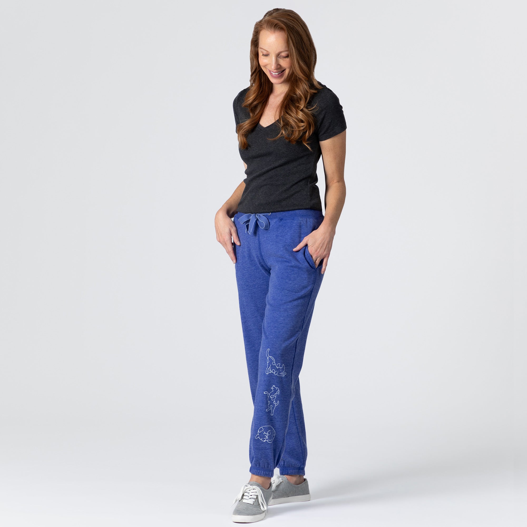 Premium Playful Pets Burnout Sweatpants - Ultimate Comfort for Pet Lovers