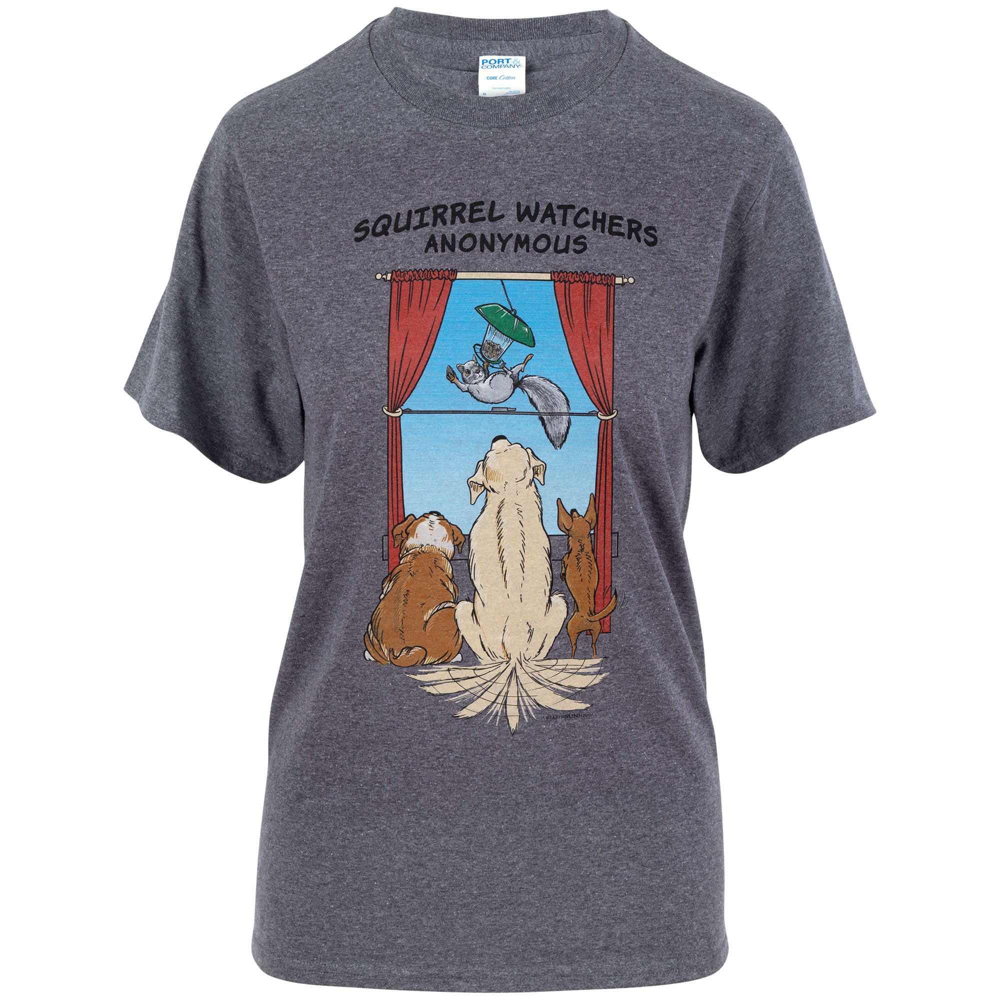 Premium Squirrel Watchers Anonymous Unisex T-Shirt