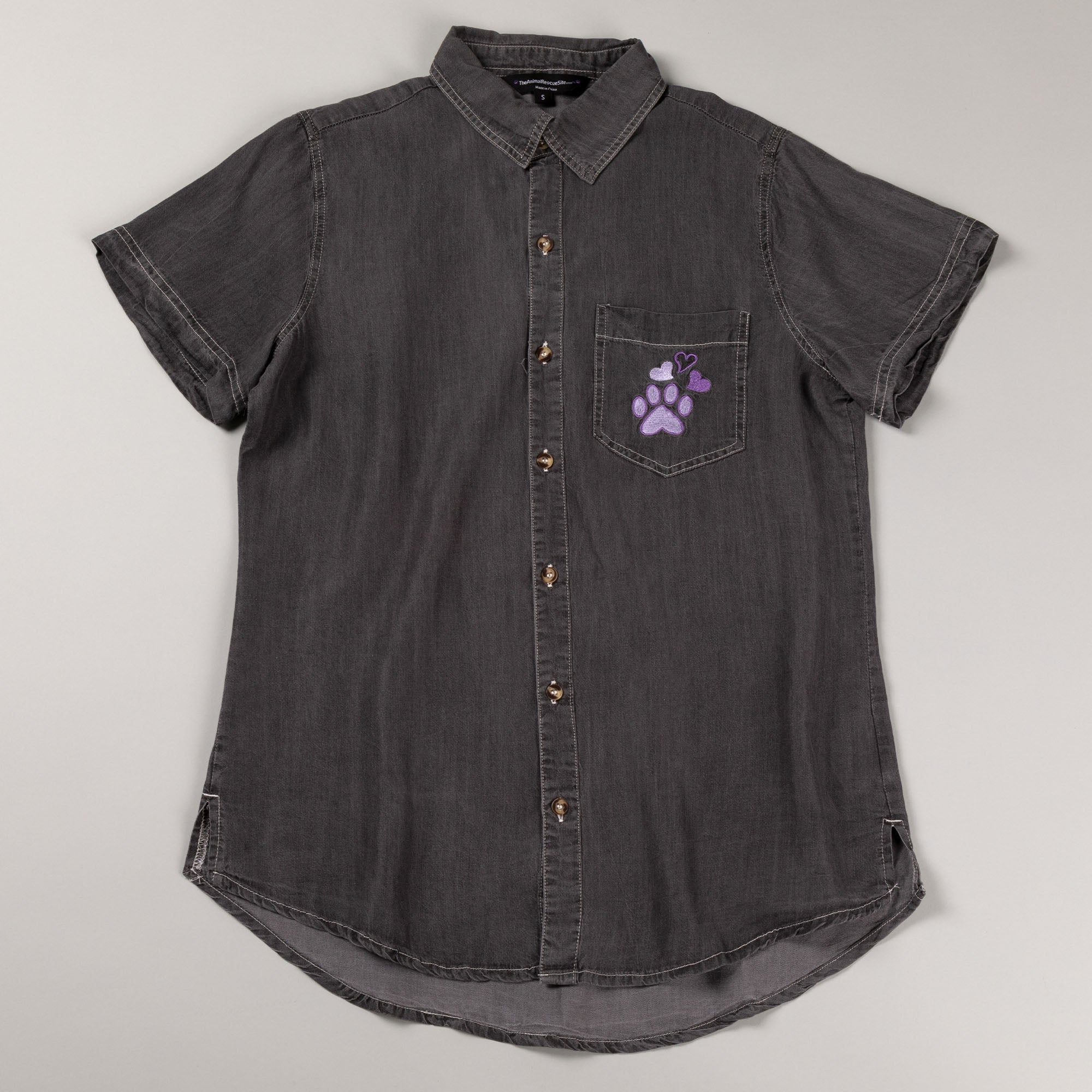 Premium Paw Print Camp Shirt - Ultimate Comfort & Style