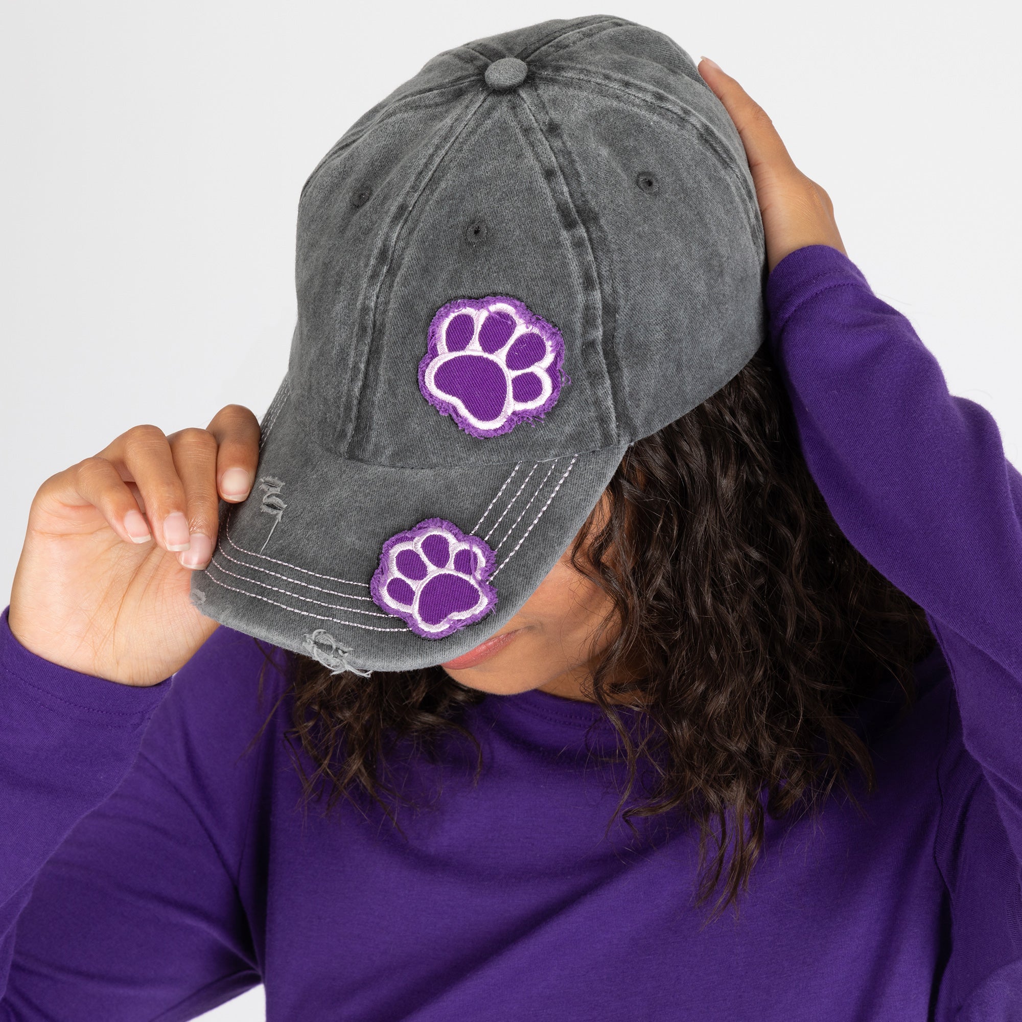 Premium Paw Print Baseball Hat - Ultimate Comfort & Style