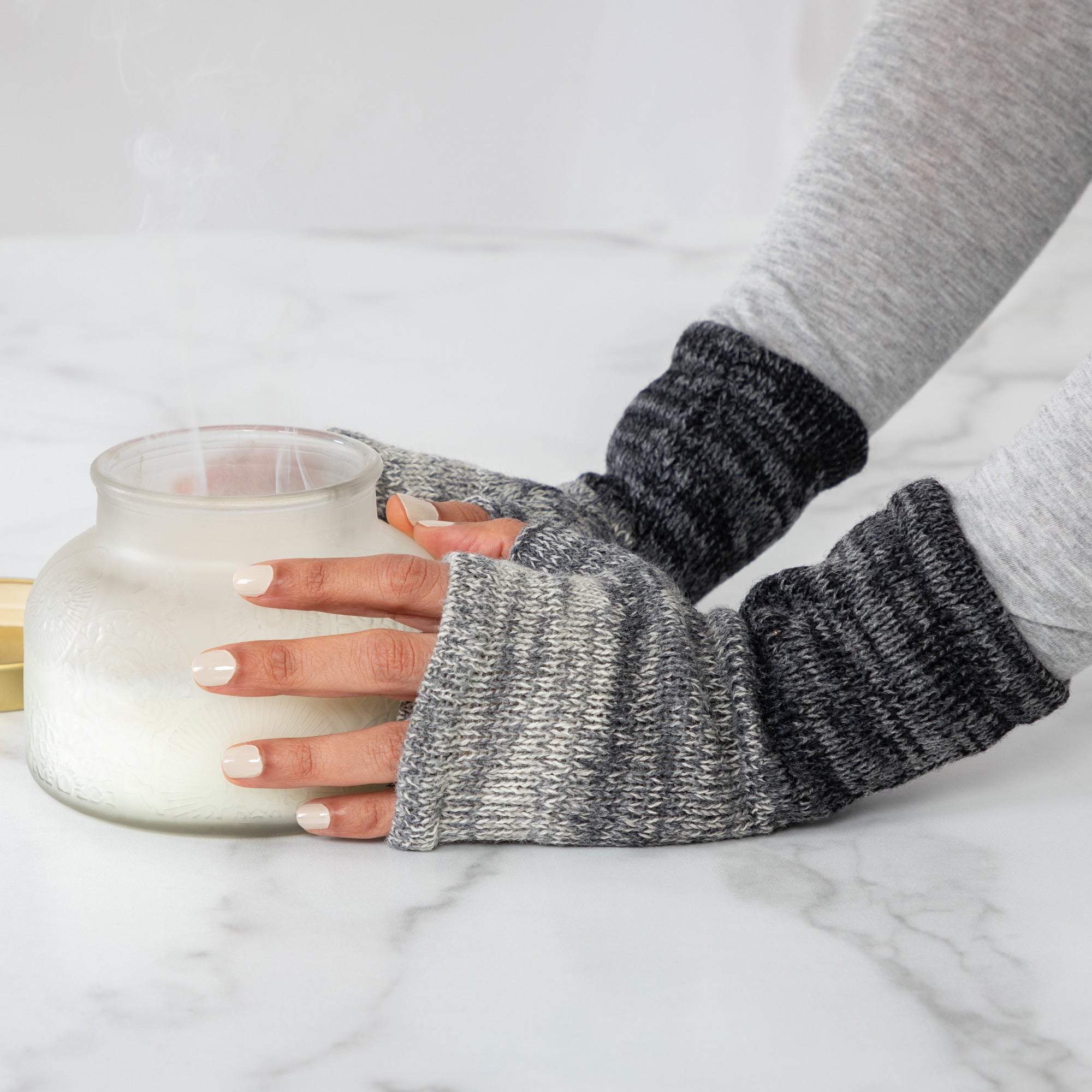 Premium Alpaca Fingerless Mittens | Handmade, Fair Trade, Ultra-Soft Warmth