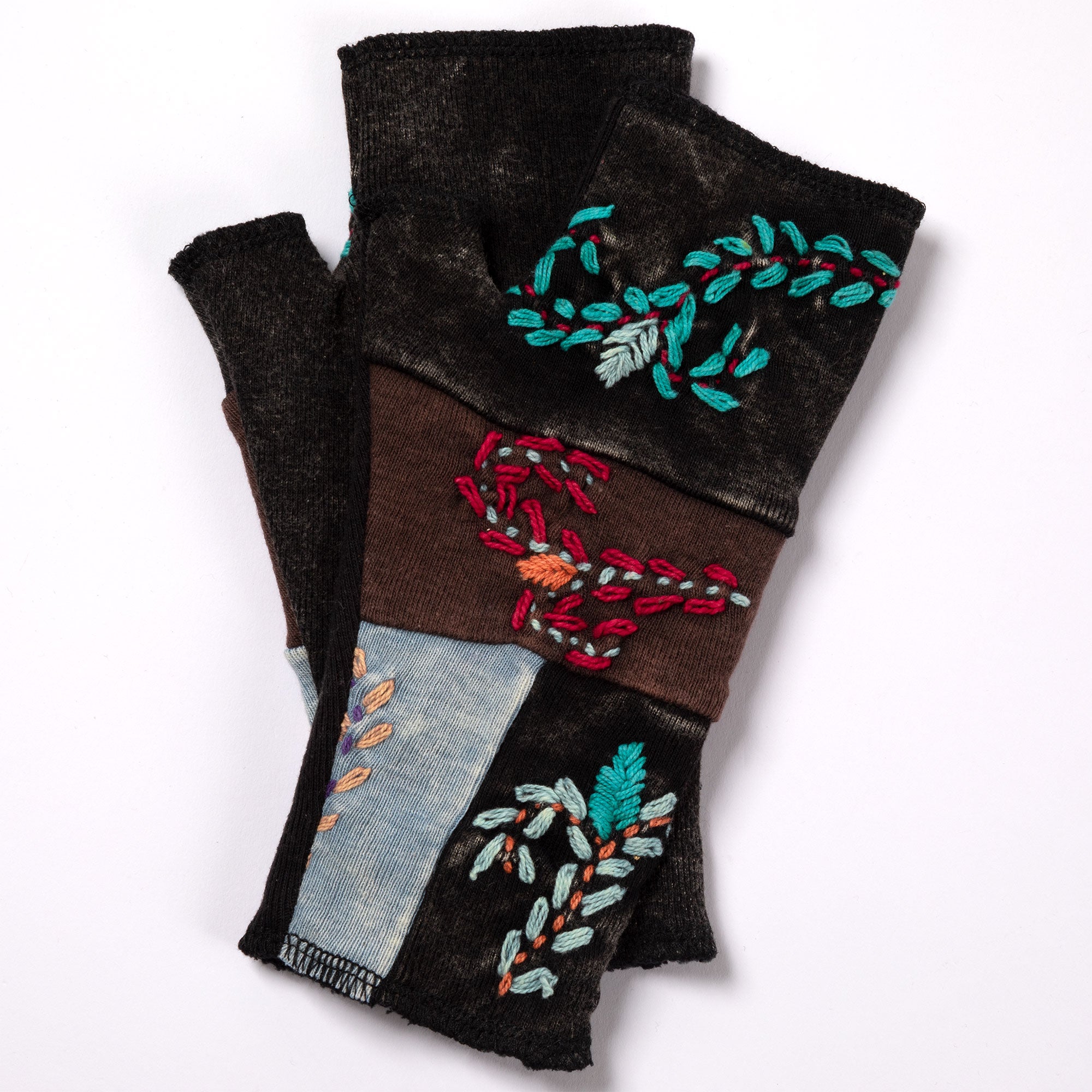 Premium Hand Embroidered Handwarmers - Garden of Eden Collection