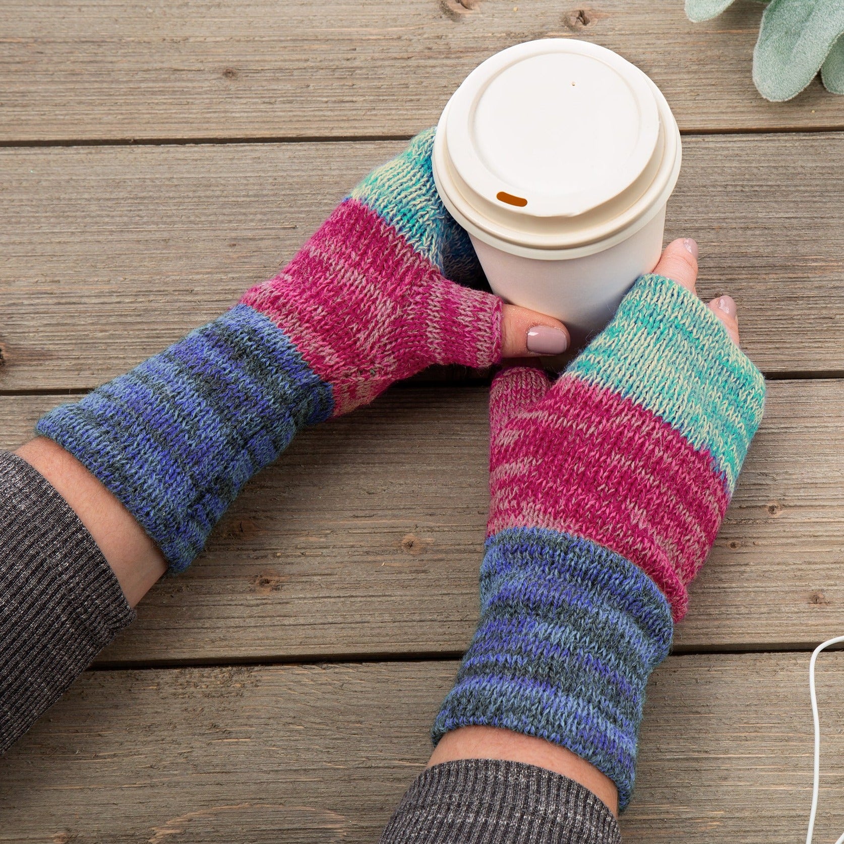 Premium Alpaca Fingerless Mittens | Handmade, Fair Trade, Ultra-Soft Warmth