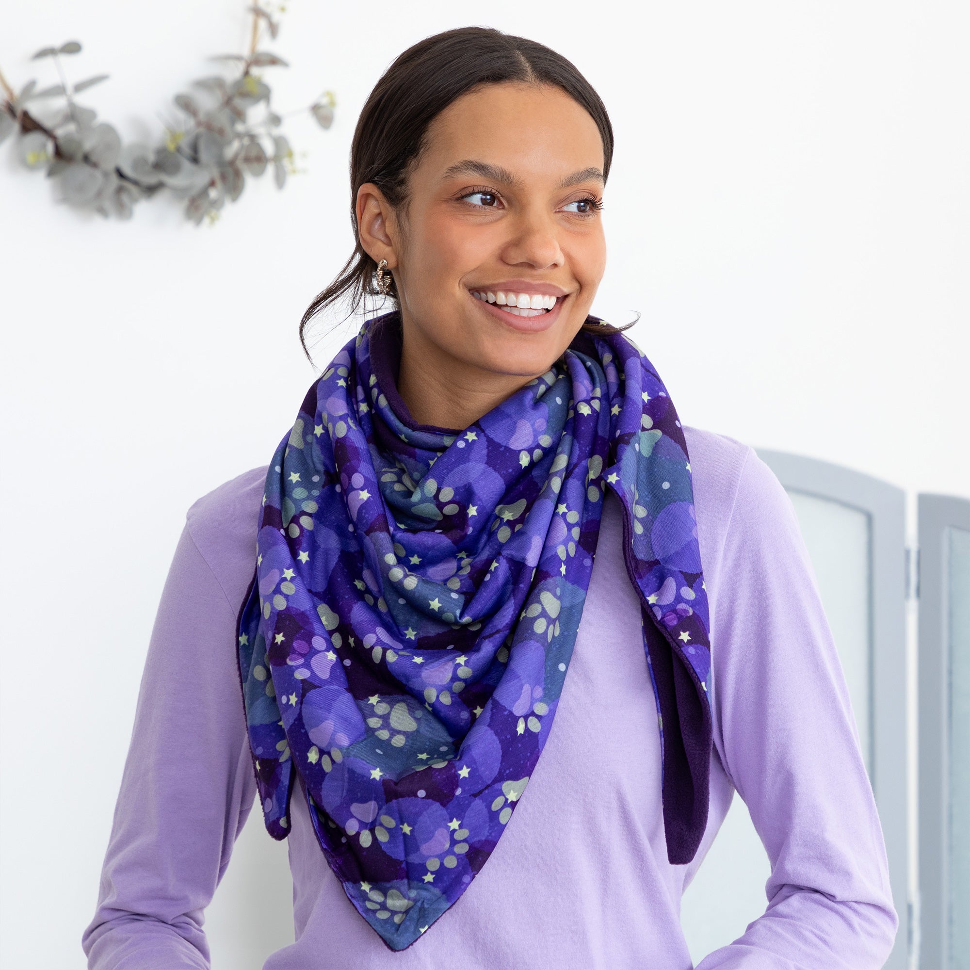 Ultimate Fleece-Lined Oversized Bandana Scarf - Premium Warmth & Style