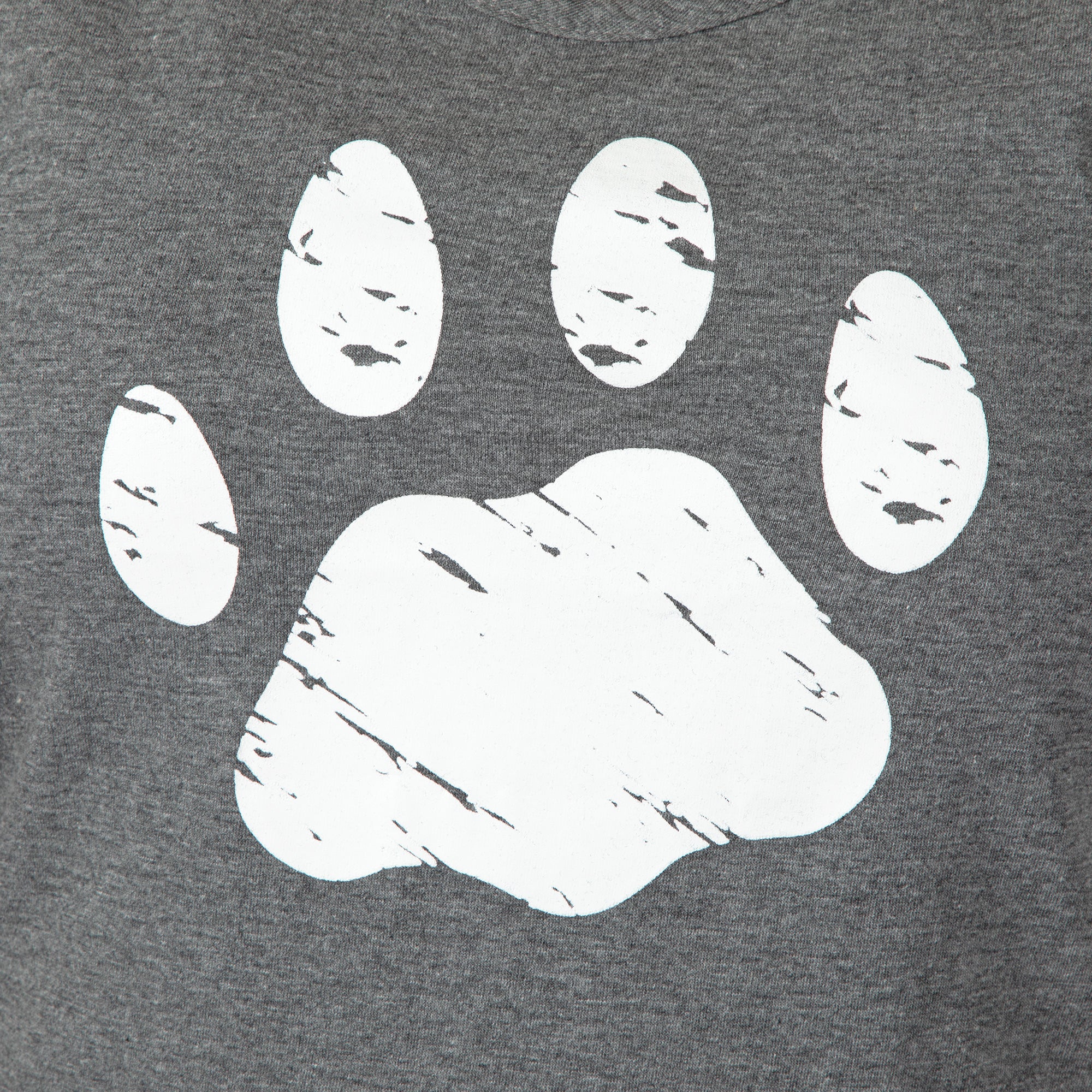 Premium Distressed Paw Print Tank Top - Ultimate Comfort & Style