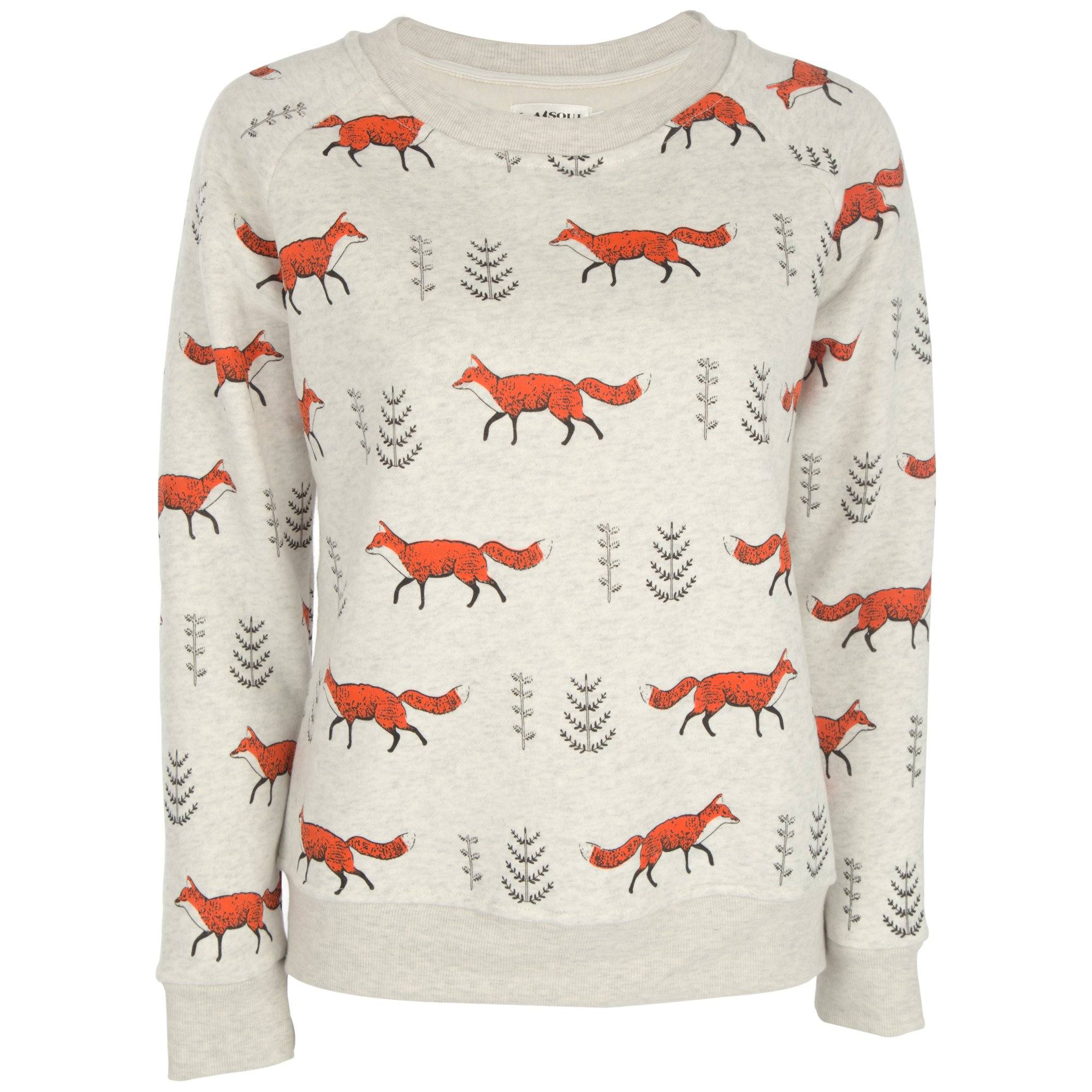 Premium Animal Whimsy Crew Neck Sweatshirt