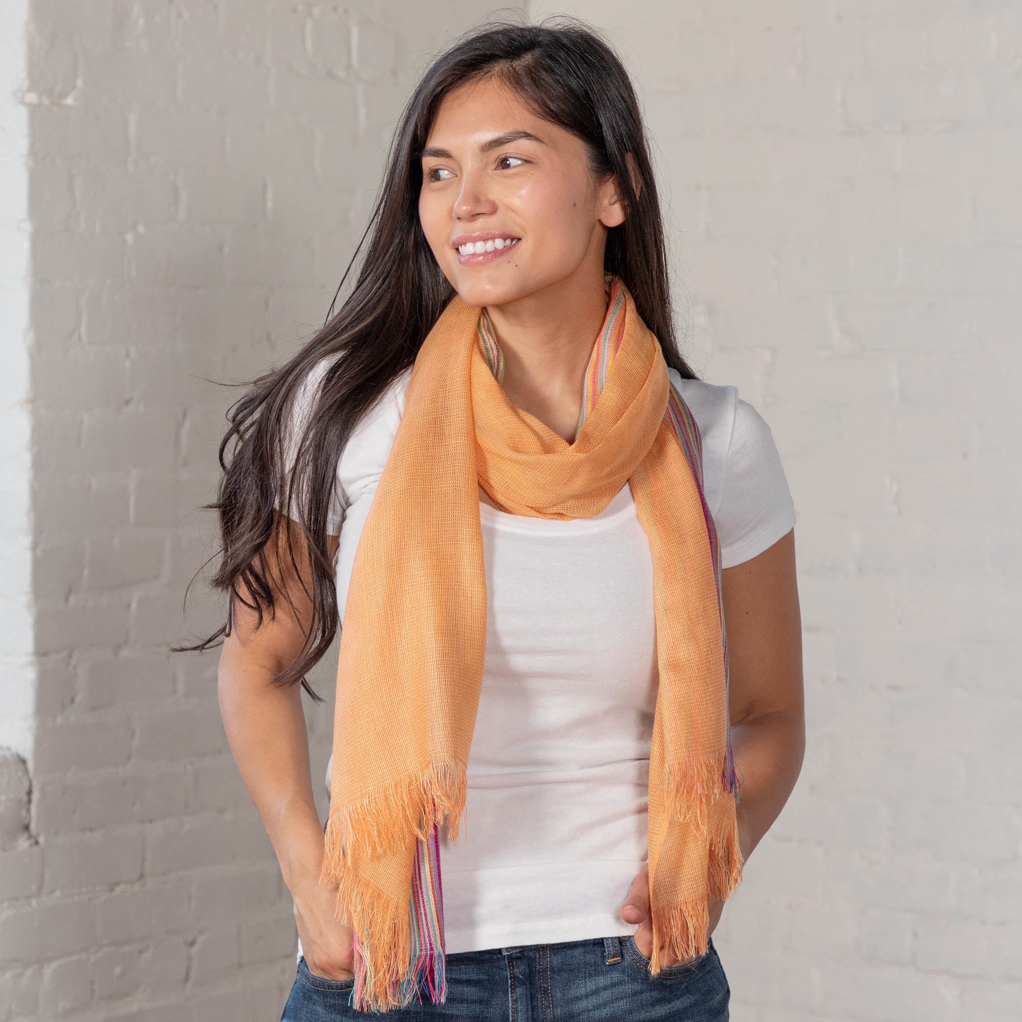 Premium Mystic Sky Scarf – Handcrafted Elegance