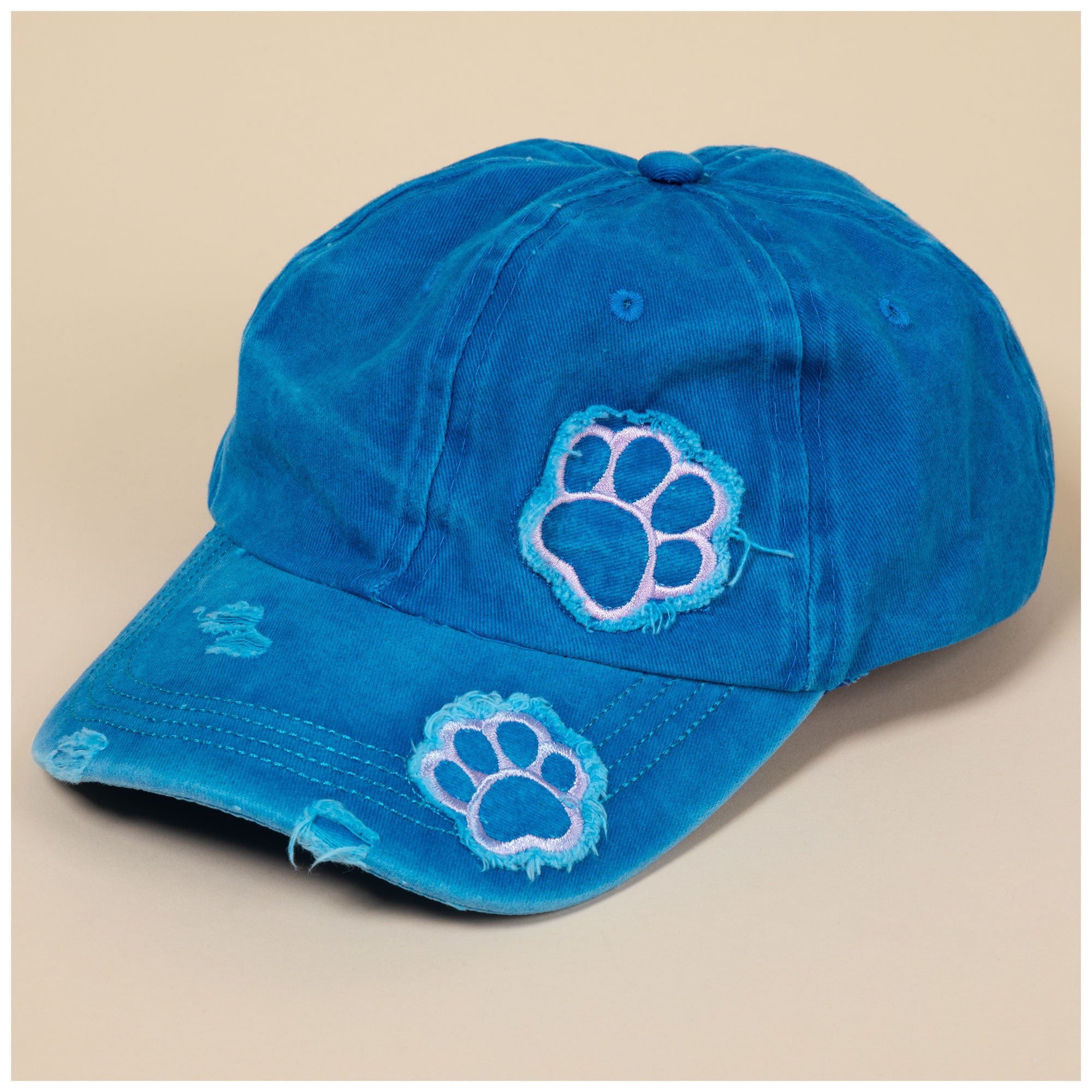 Premium Paw Print Baseball Hat - Ultimate Comfort & Style