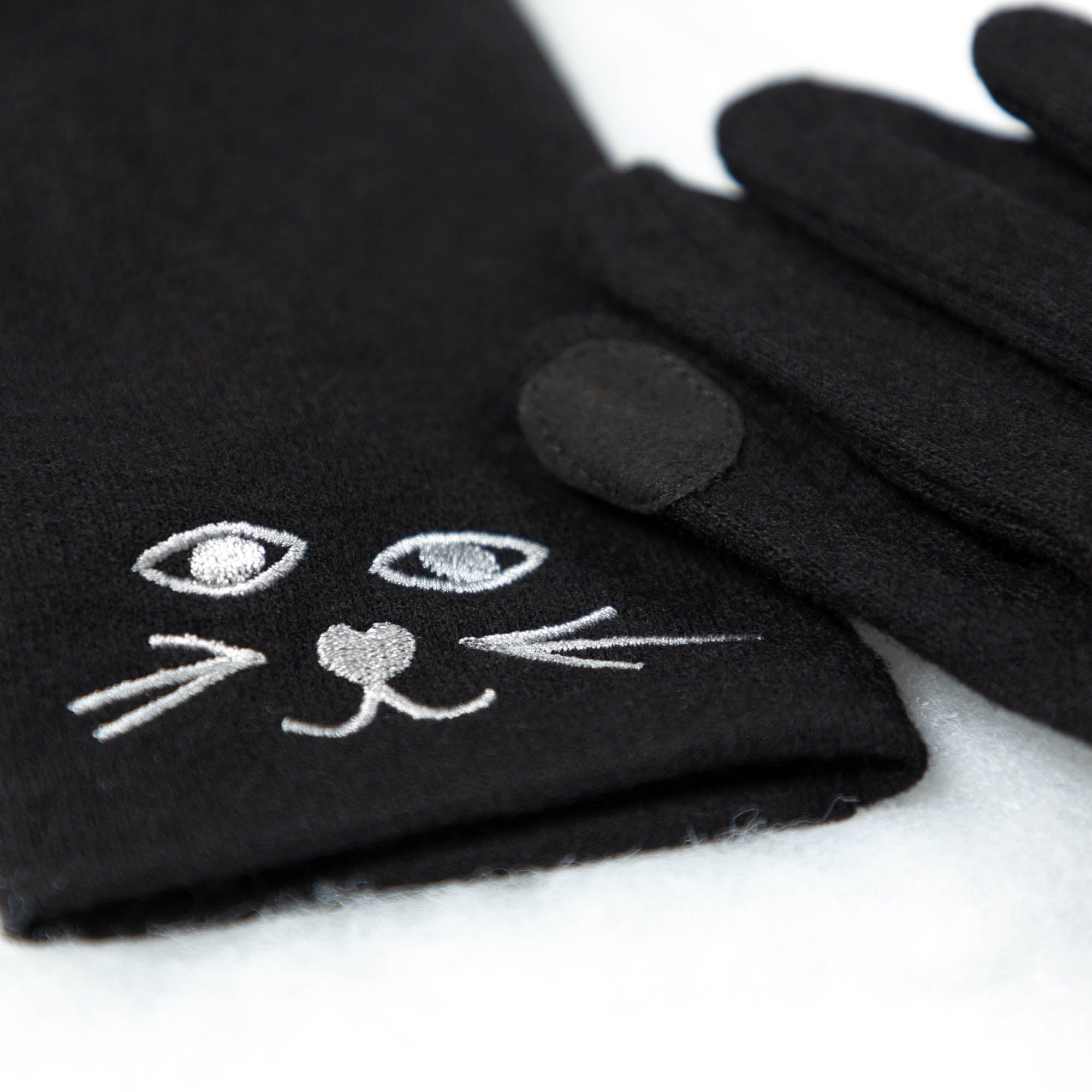 Premium Touch Screen Gloves with Embroidered Pet Faces