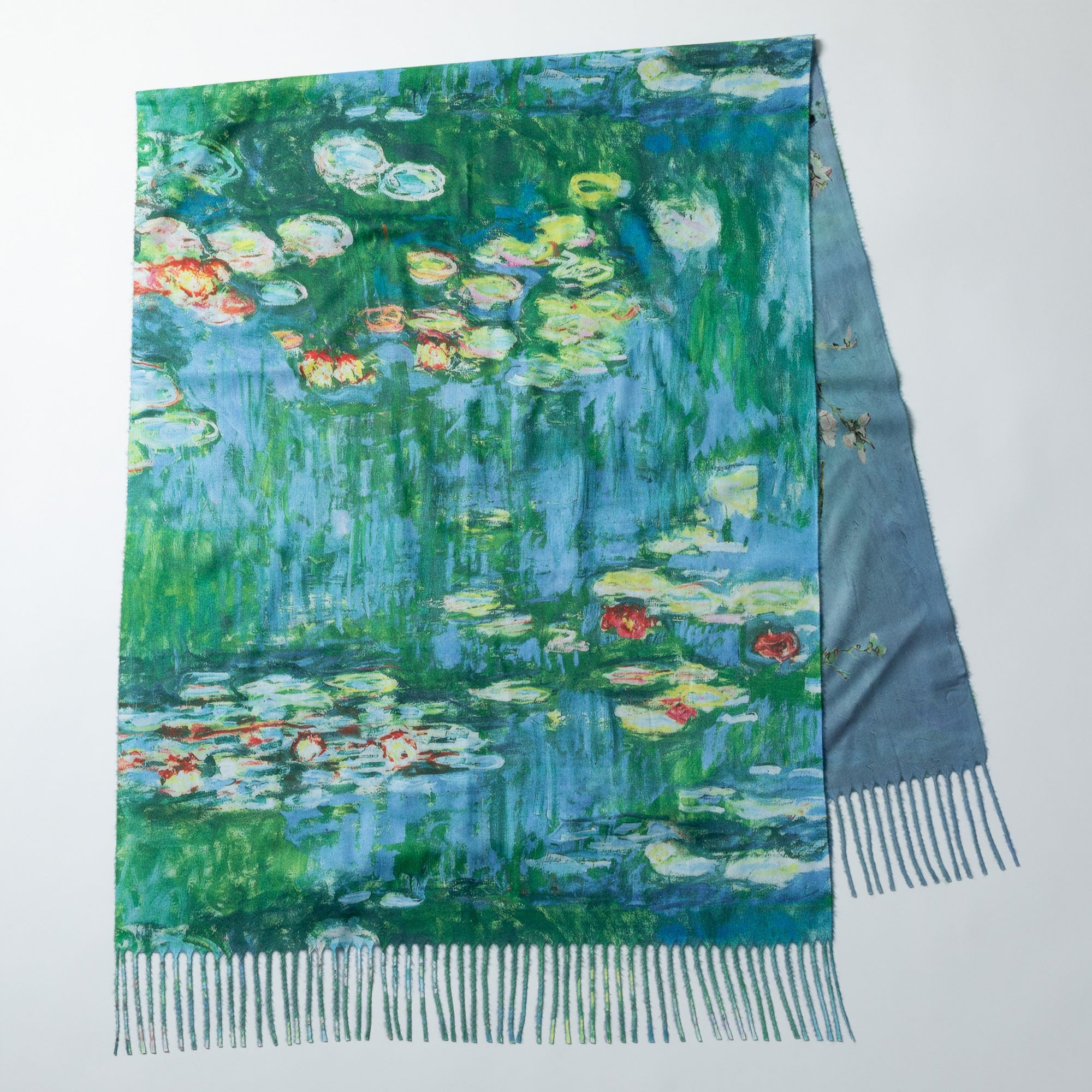 Premium Museum-Inspired Double-Sided Art Scarf