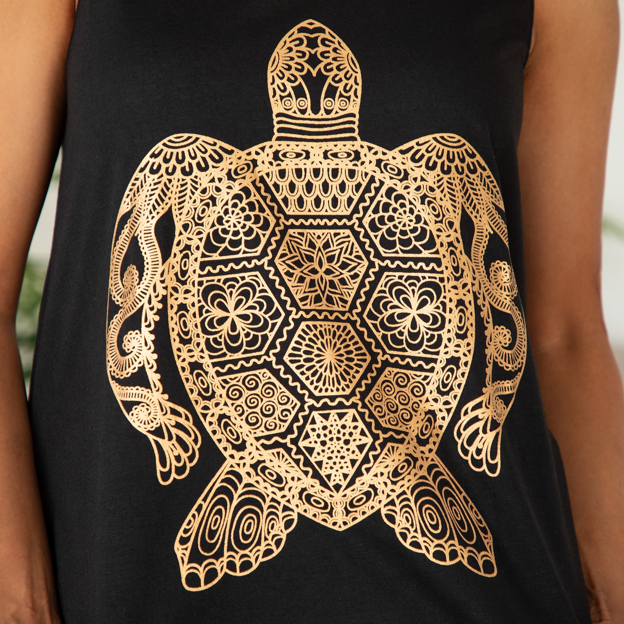 Premium Sea Turtle Design Tank Top