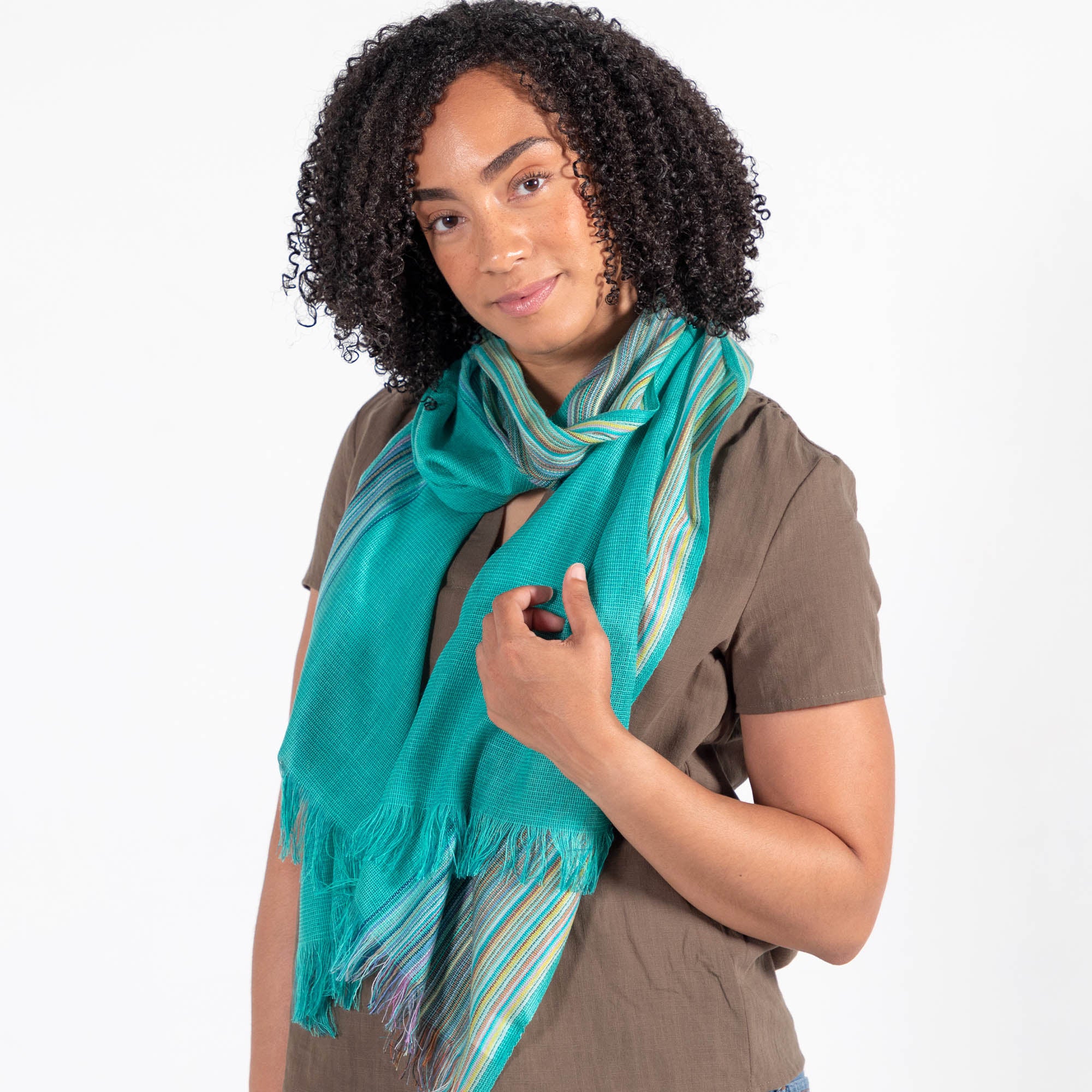 Premium Mystic Sky Scarf – Handcrafted Elegance