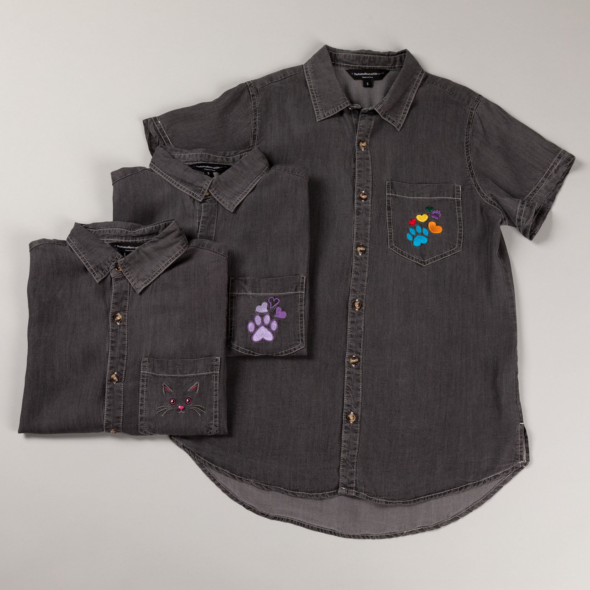 Premium Paw Print Camp Shirt - Ultimate Comfort & Style