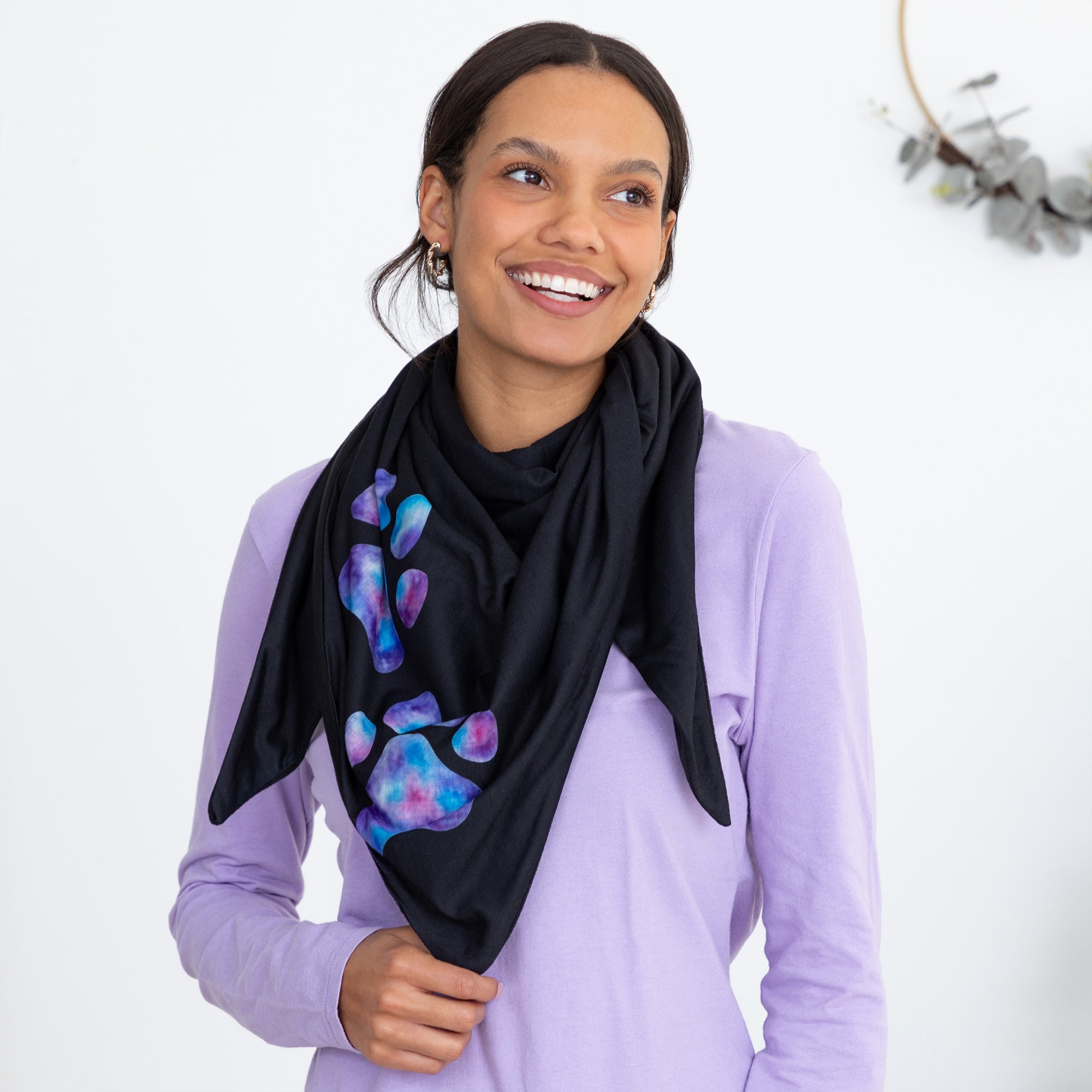 Ultimate Fleece-Lined Oversized Bandana Scarf - Premium Warmth & Style