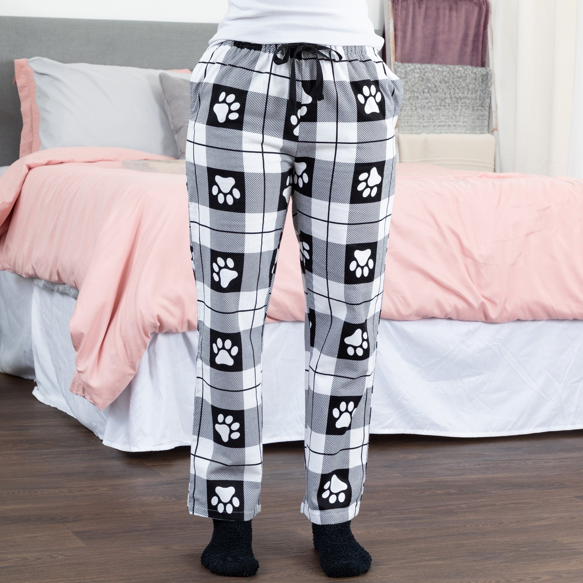 Premium Flannel Paw Lounge Pants - Ultimate Comfort