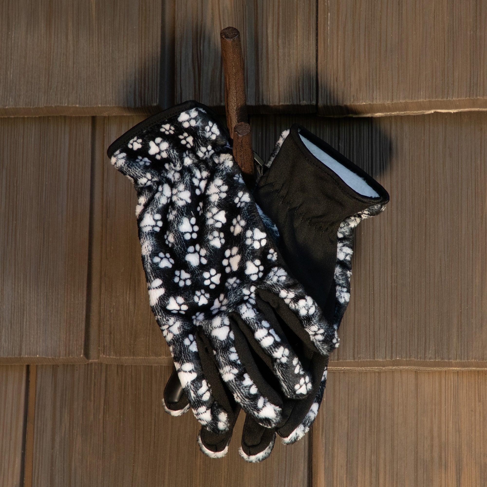 Ultimate Cozy Paw Print Touchscreen Gloves - Premium Warmth & Style