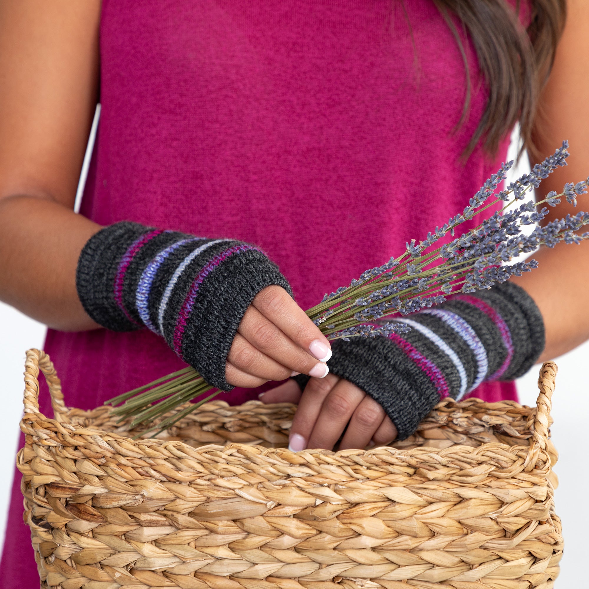 Premium Alpaca Fingerless Mittens | Handmade, Fair Trade, Ultra-Soft Warmth