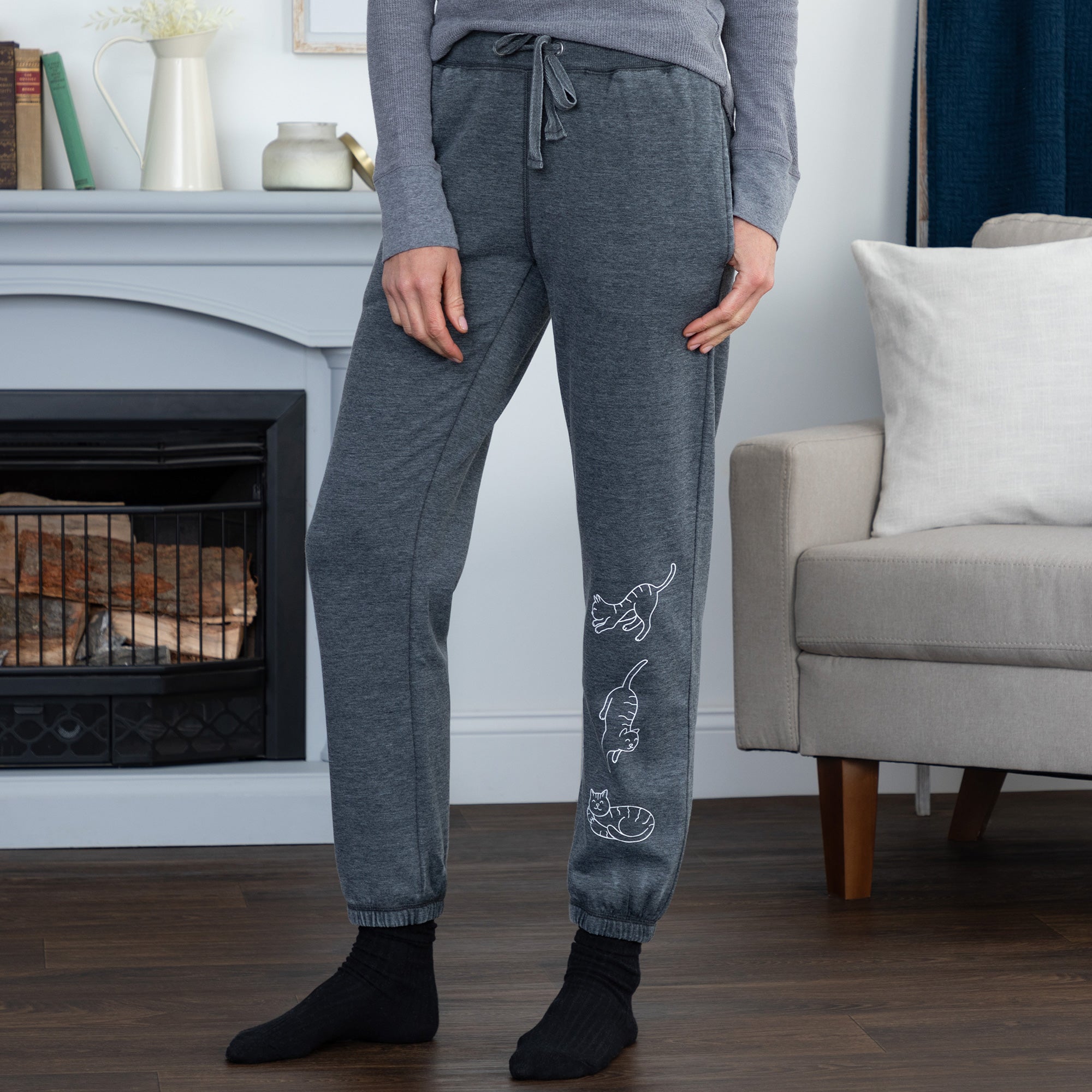 Premium Playful Pets Burnout Sweatpants - Ultimate Comfort for Pet Lovers