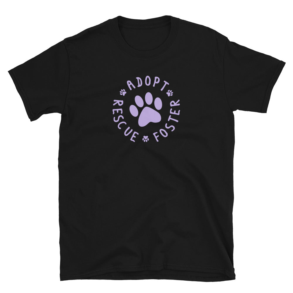 Premium Adopt, Rescue, Foster T-Shirt - Support Animal Welfare