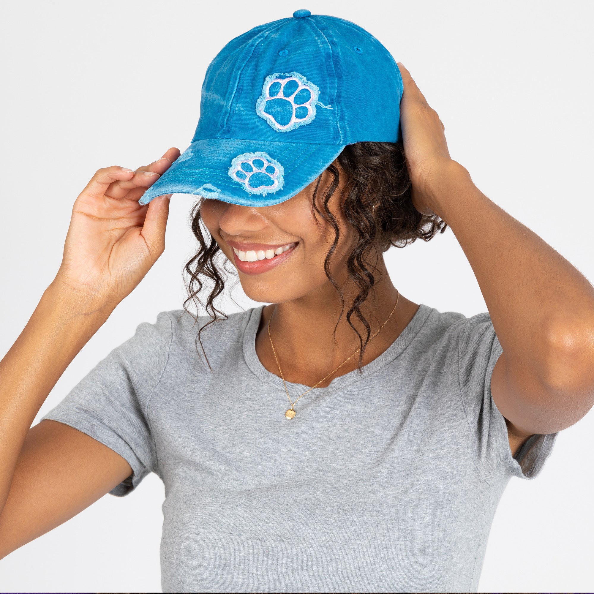 Premium Paw Print Baseball Hat - Ultimate Comfort & Style