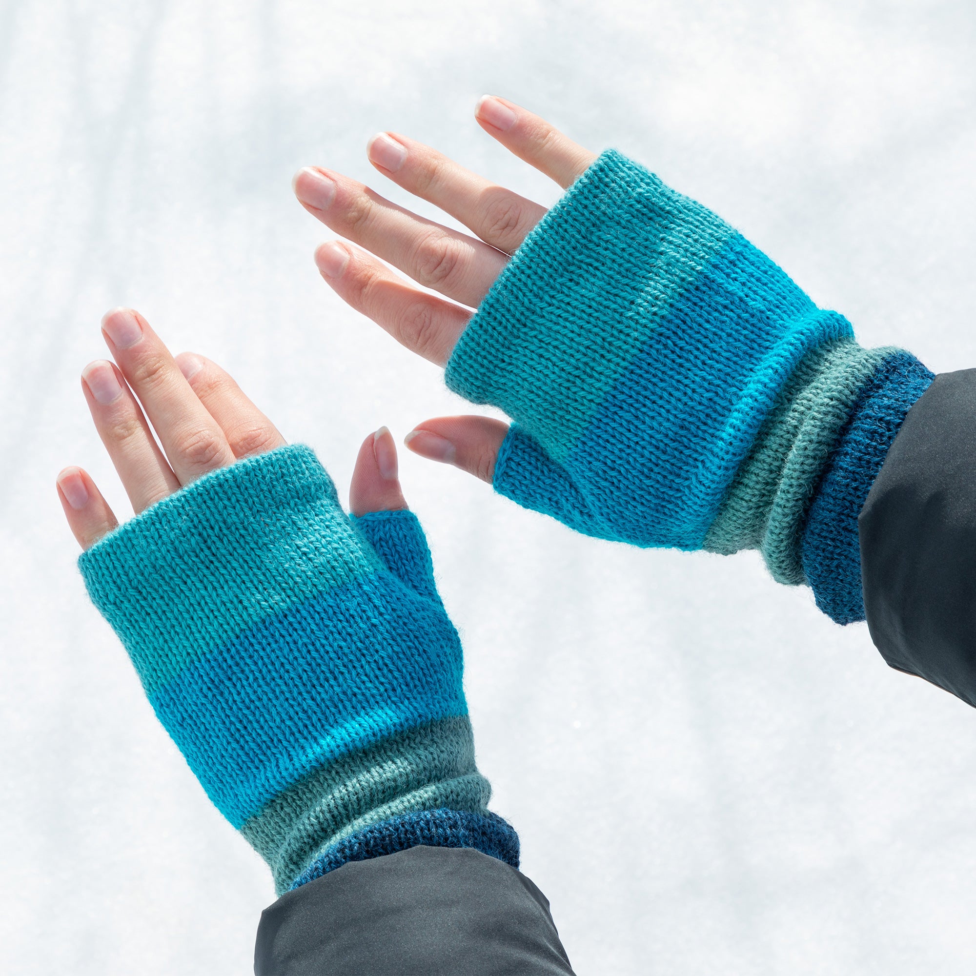 Premium Alpaca Fingerless Mittens | Handmade, Fair Trade, Ultra-Soft Warmth