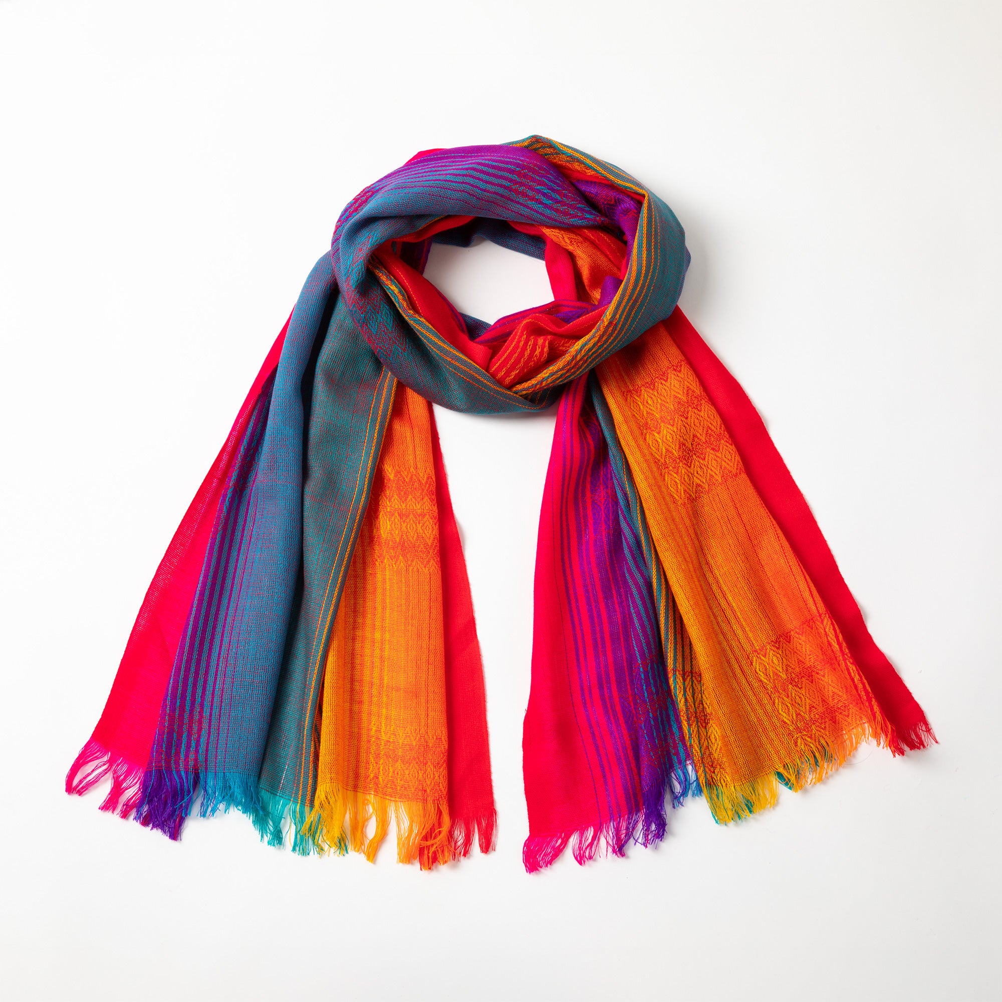 Premium Mystic Sky Scarf – Handcrafted Elegance