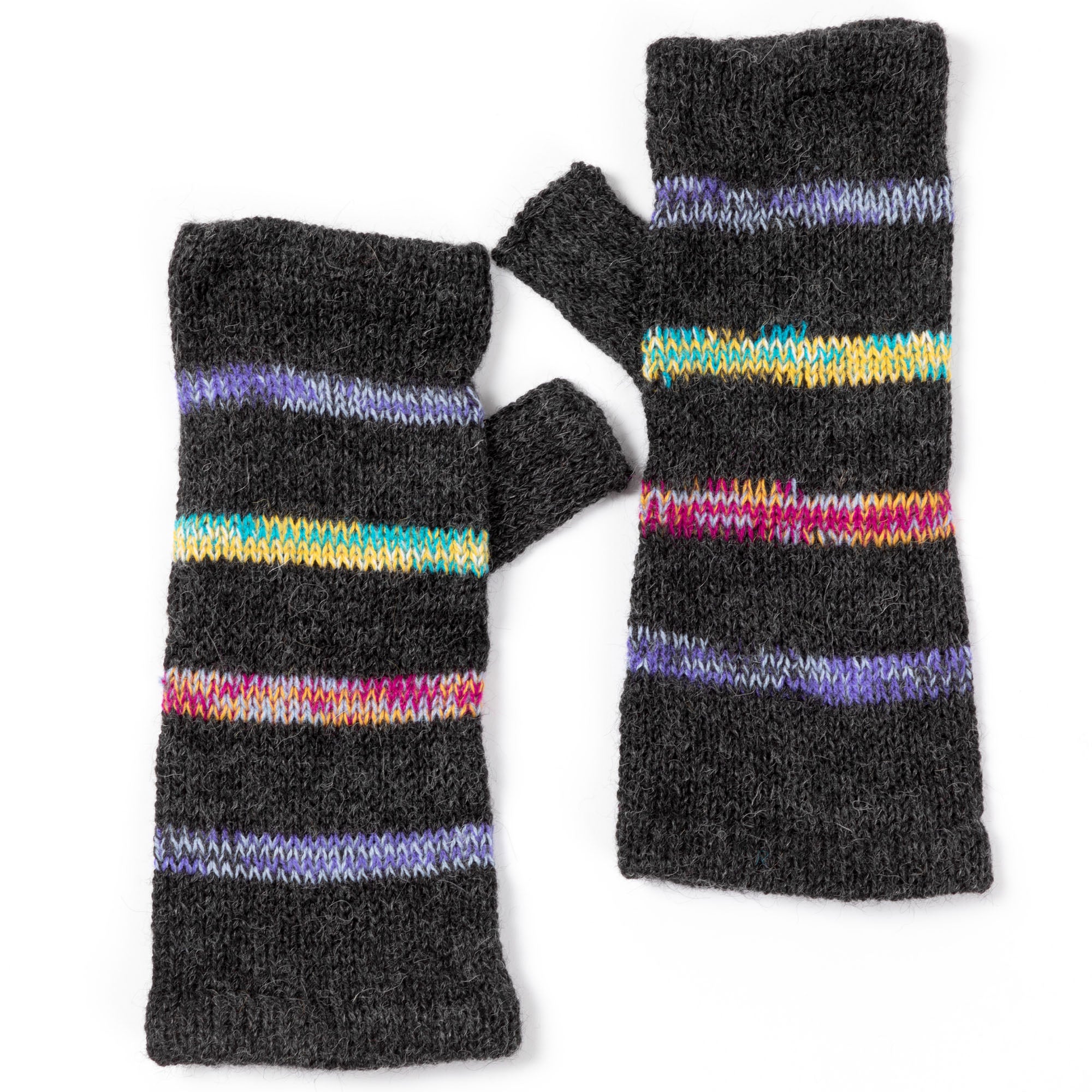 Premium Alpaca Fingerless Mittens | Handmade, Fair Trade, Ultra-Soft Warmth