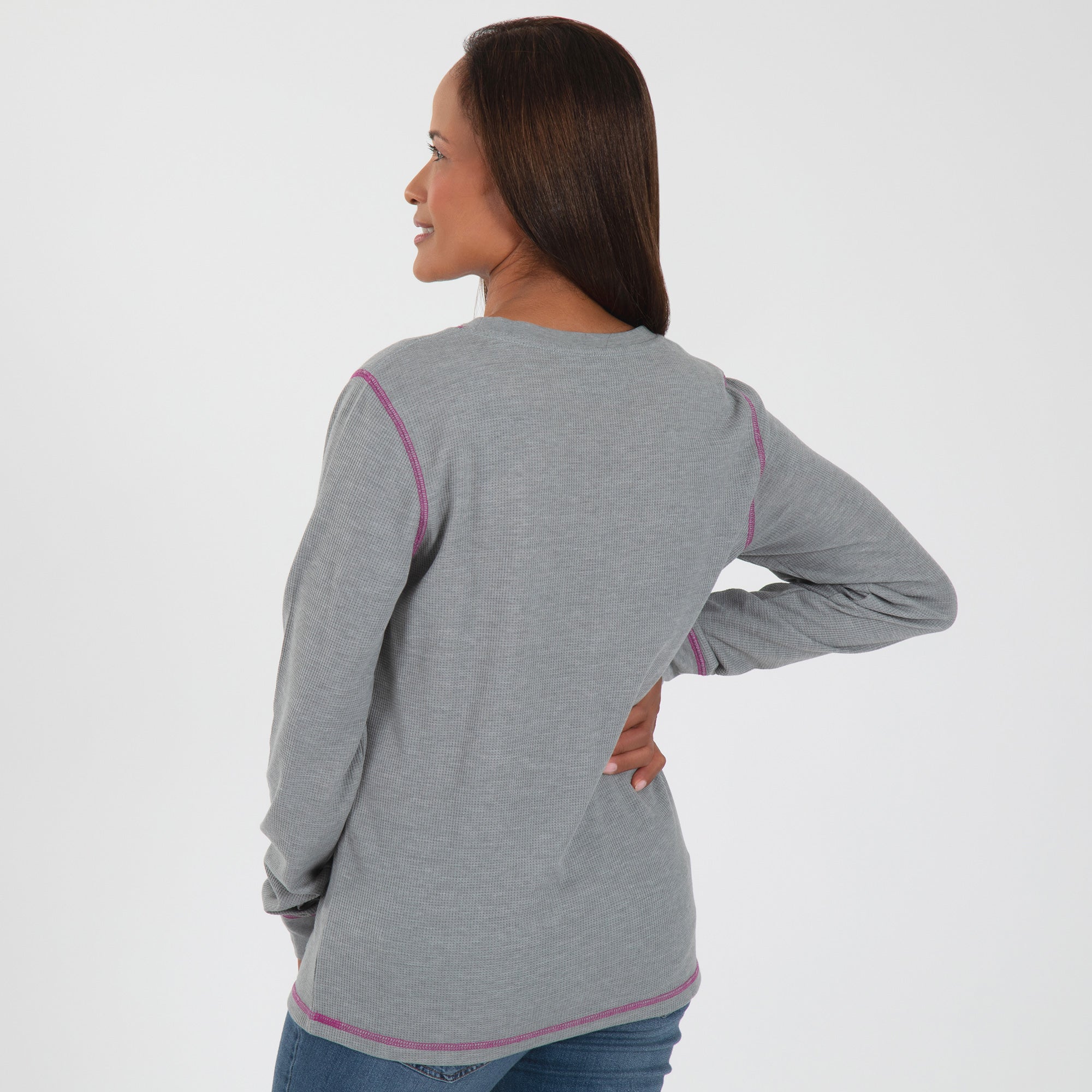 Premium Elephant Contrast Stitch Thermal Top - Ultimate Warmth & Style