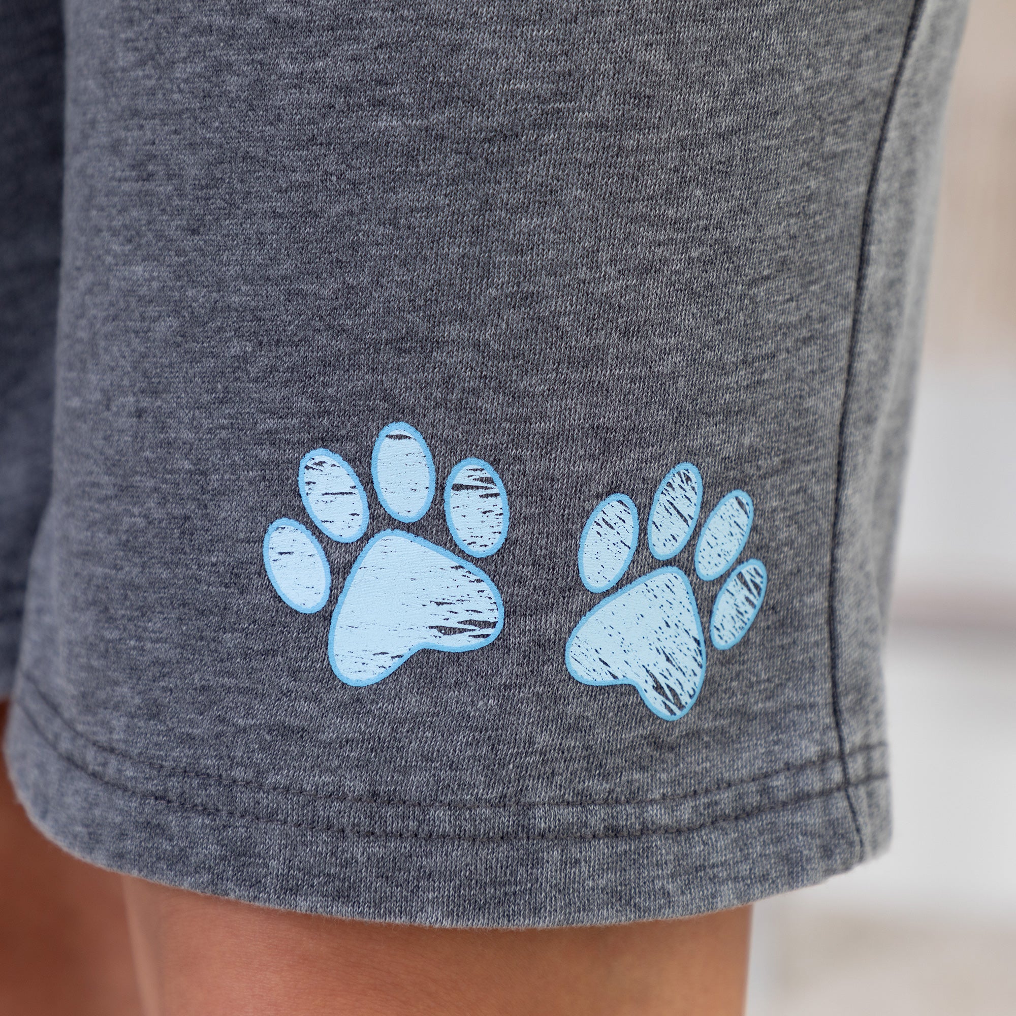 Premium Scribble Paws Burnout Board Shorts - Ultimate Comfort & Style