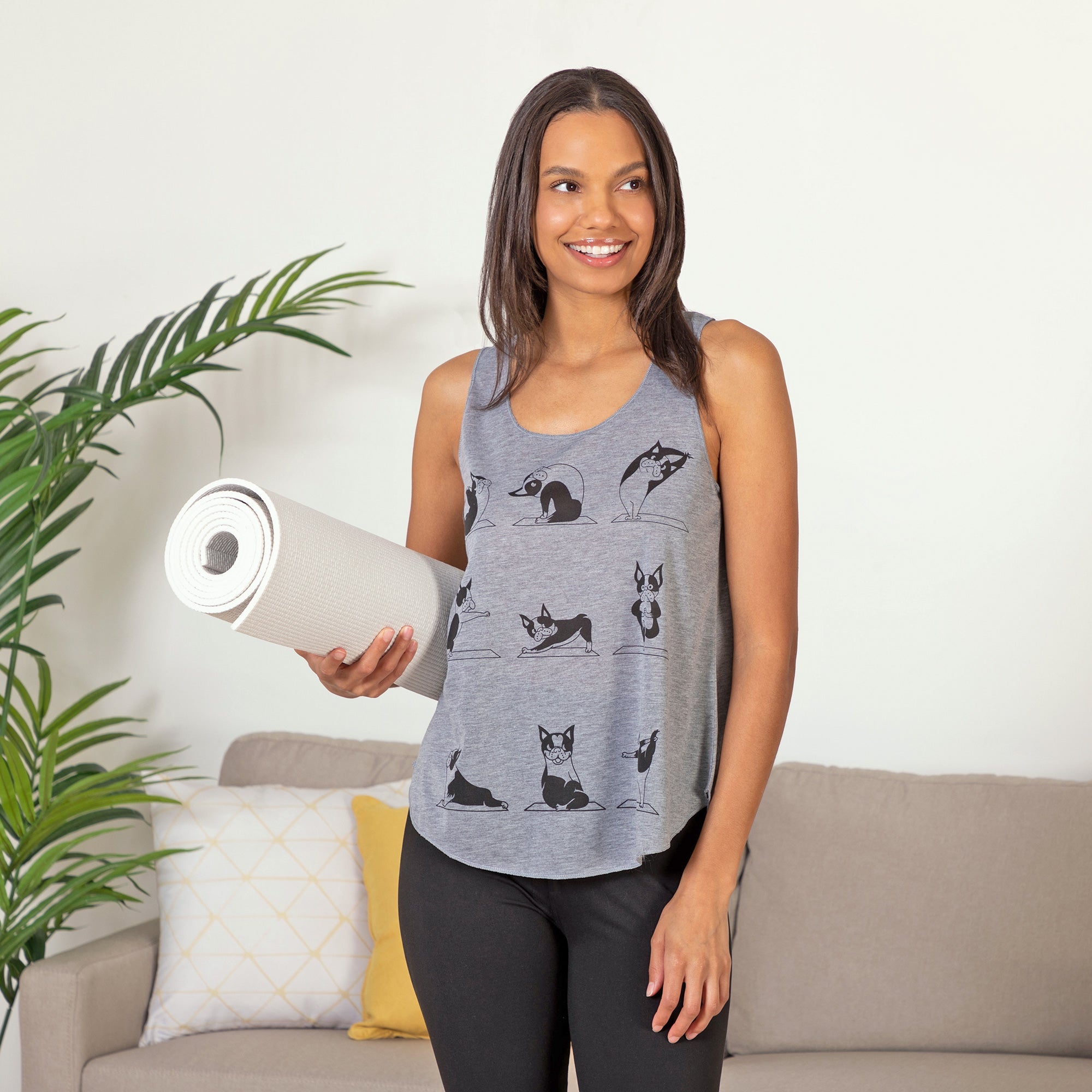 Premium Animal Yoga Pose Tank Top - Ultimate Comfort & Style