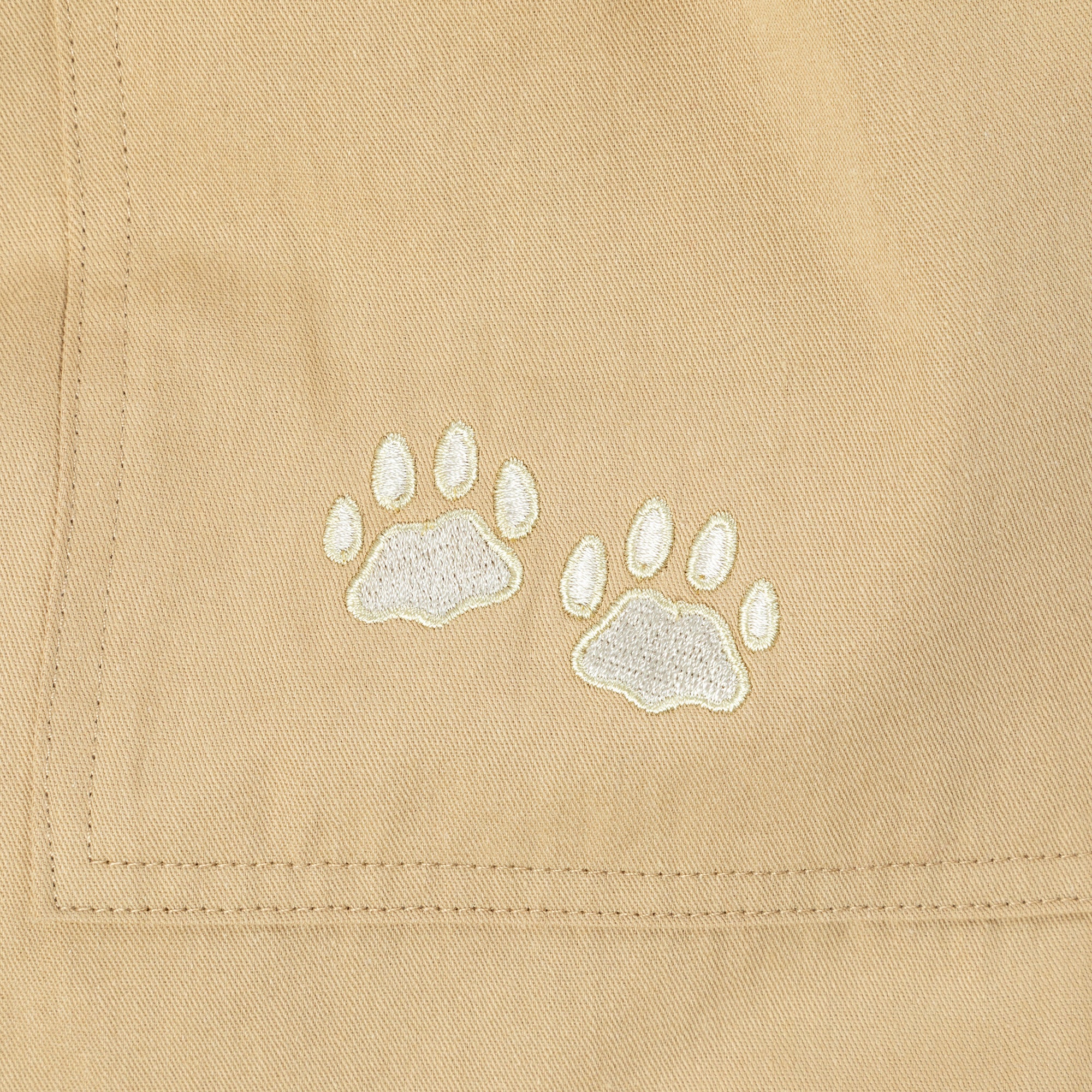 Premium Paw Print Khaki Joggers - Ultimate Comfort & Style