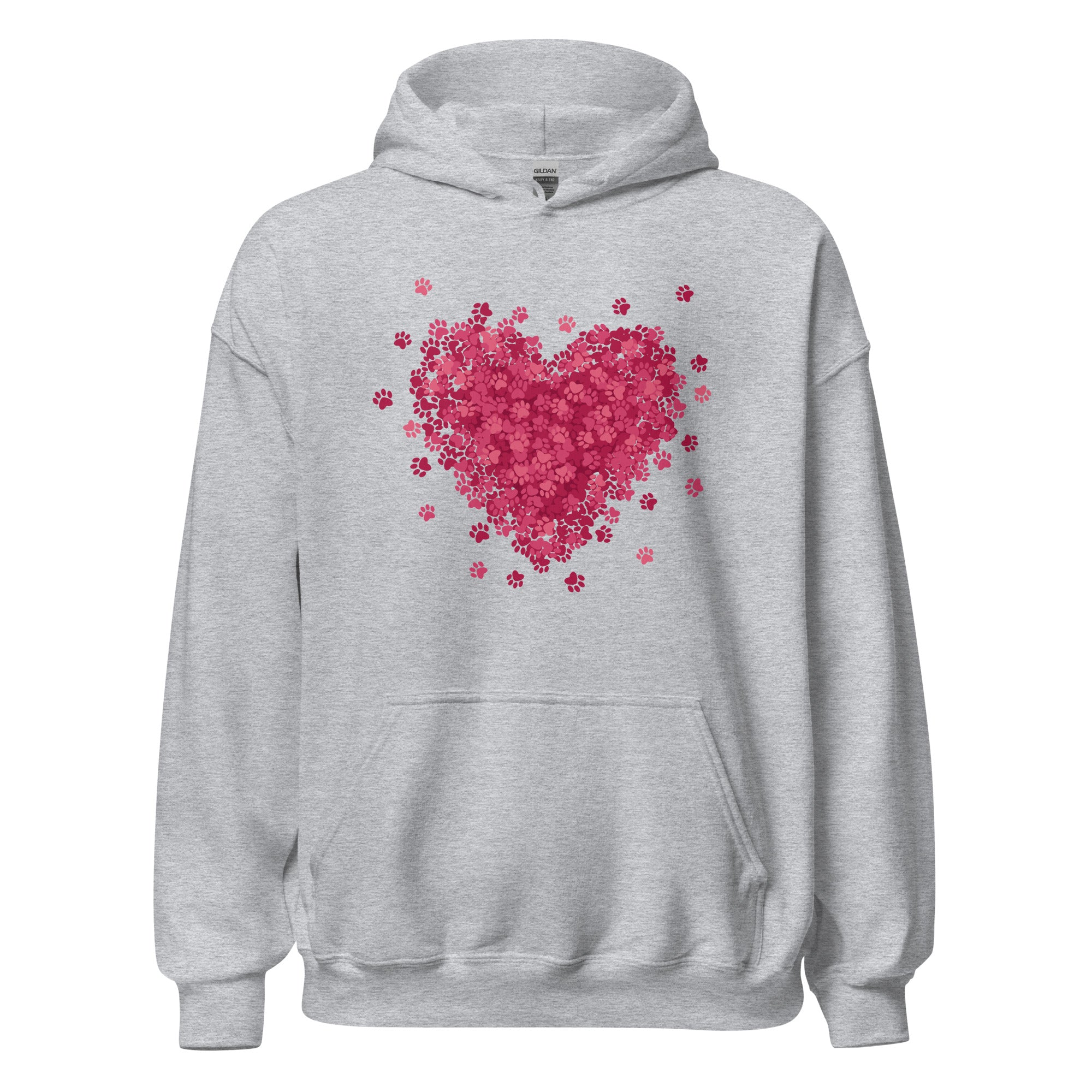 Premium Paw Love Hoodie - Ultimate Comfort for Pet Lovers