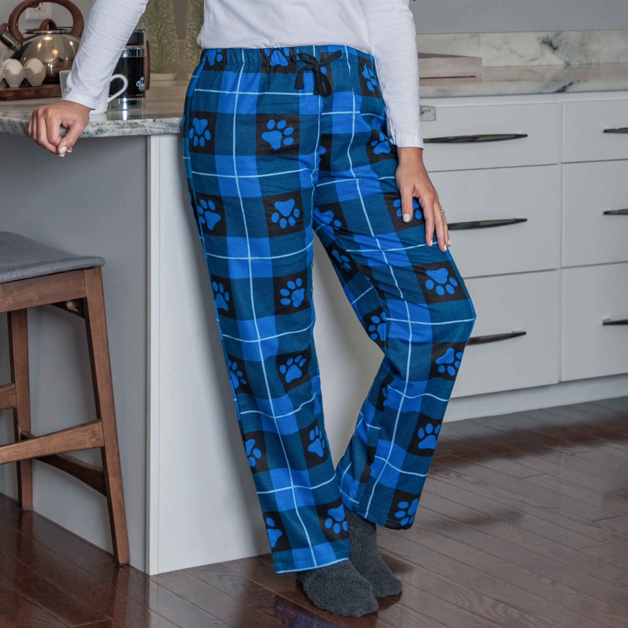 Premium Flannel Paw Lounge Pants - Ultimate Comfort