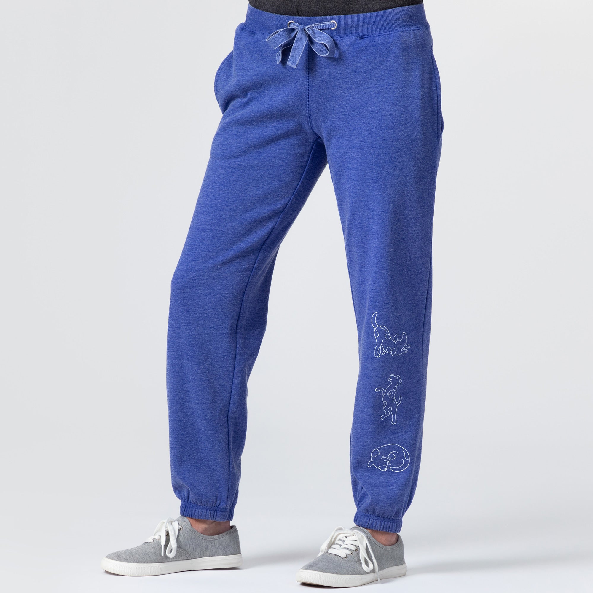 Premium Playful Pets Burnout Sweatpants - Ultimate Comfort for Pet Lovers