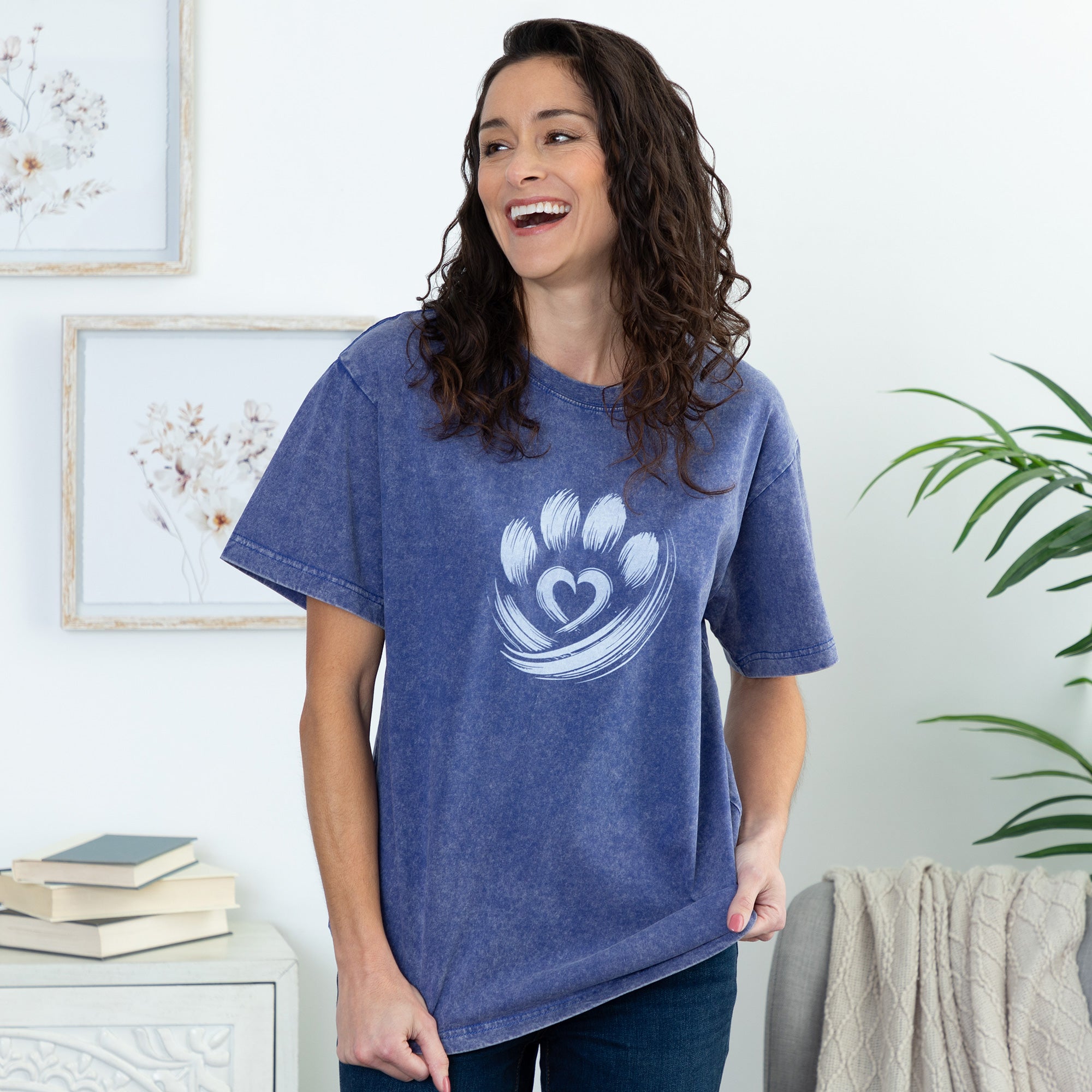 Ultimate Paw of Love Premium Mineral Wash Tee