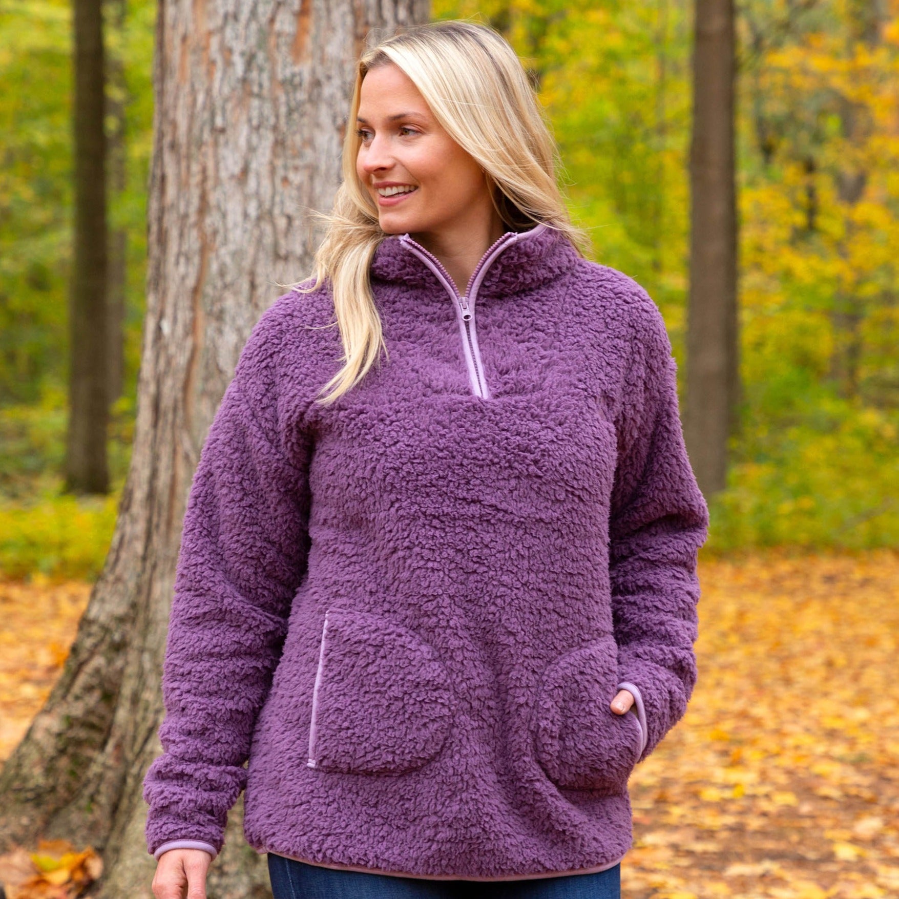 Ultimate Cozy Paw Sherpa Fleece Pullover - Premium Warmth & Style