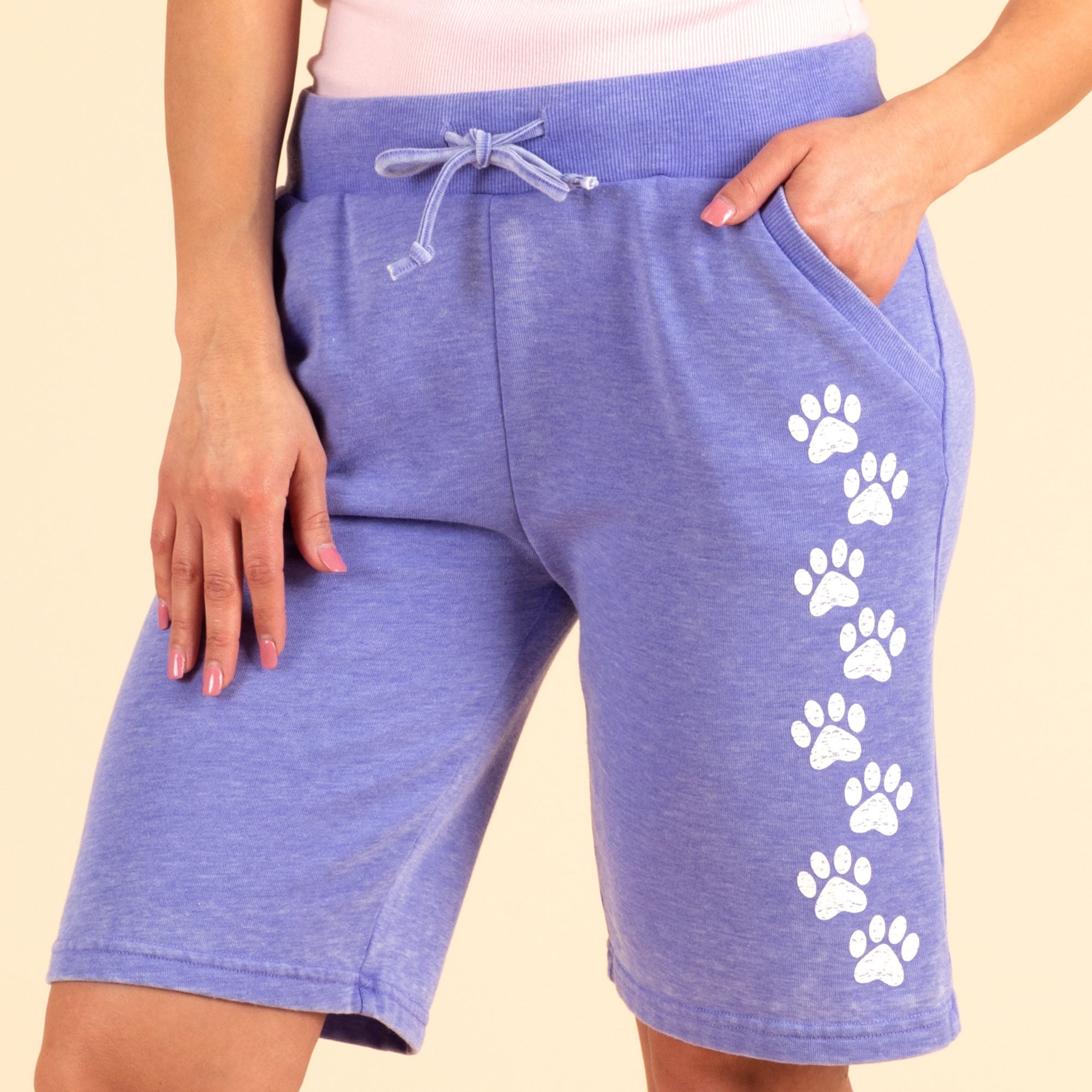 Premium Walking Paws Burnout Board Shorts - Ultimate Comfort & Style