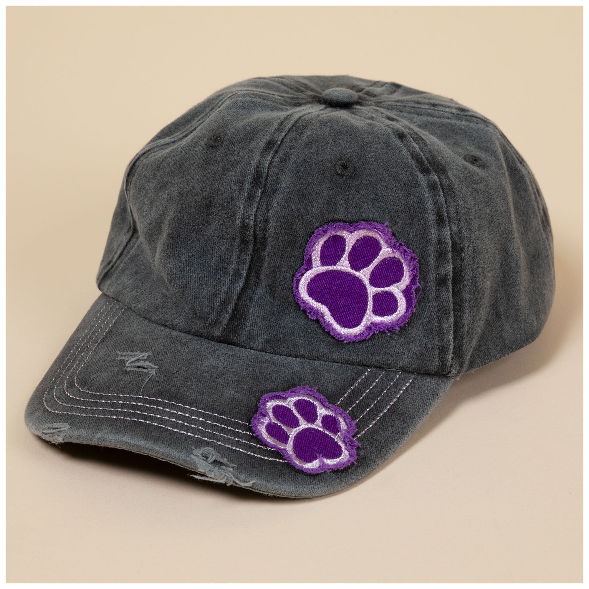 Premium Paw Print Baseball Hat - Ultimate Comfort & Style