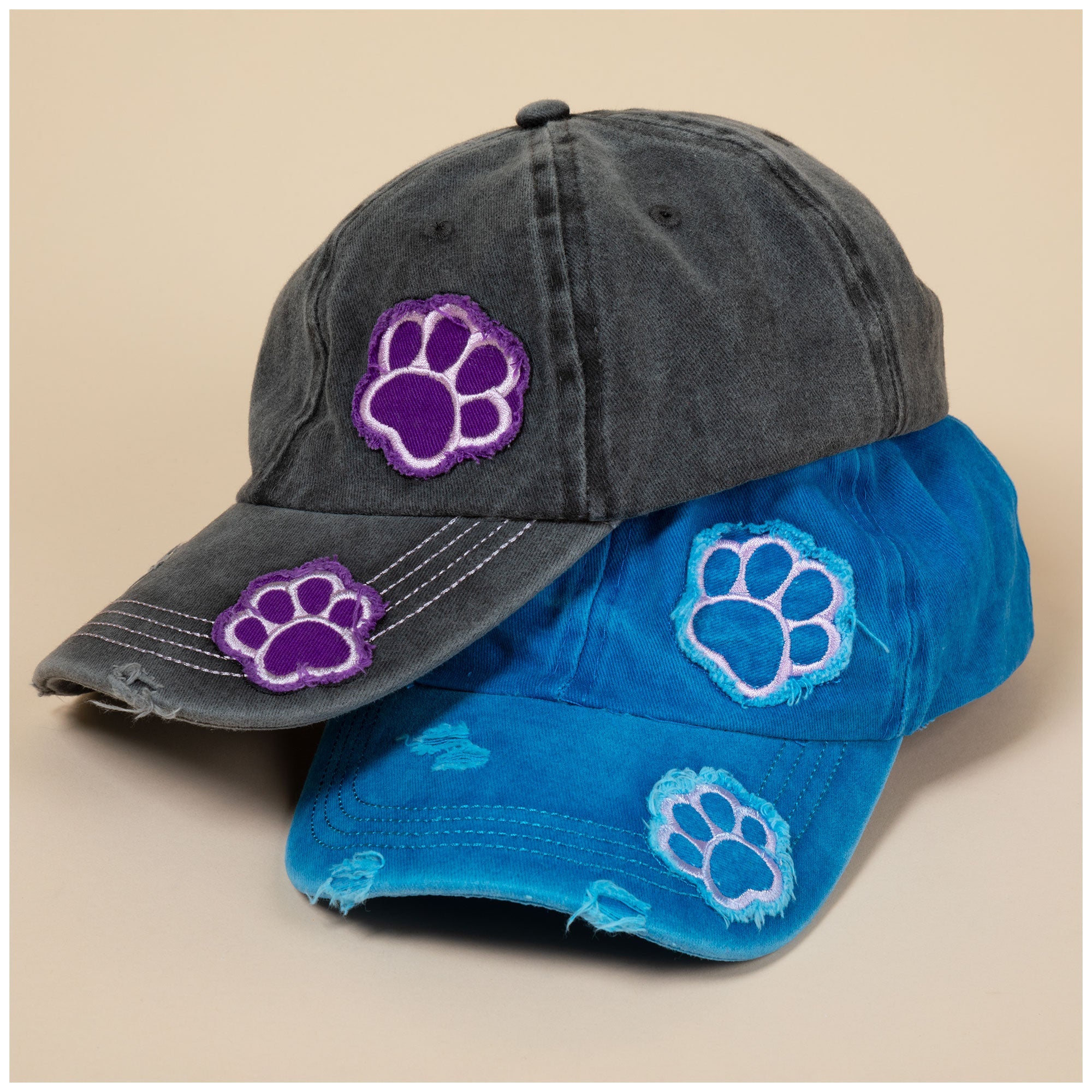 Premium Paw Print Baseball Hat - Ultimate Comfort & Style